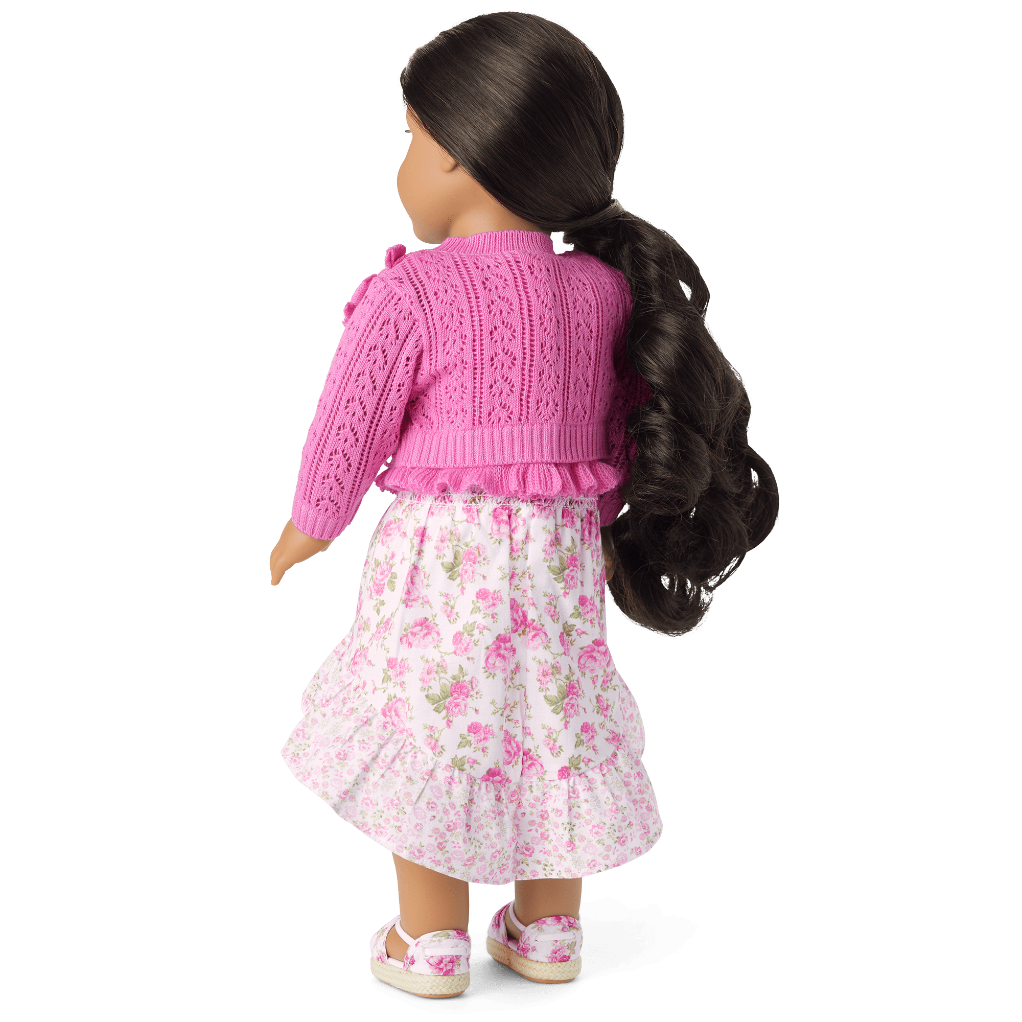 American Girl® x LoveShackFancy Garden Party Cardigan for 18-inch Dolls - Image 3