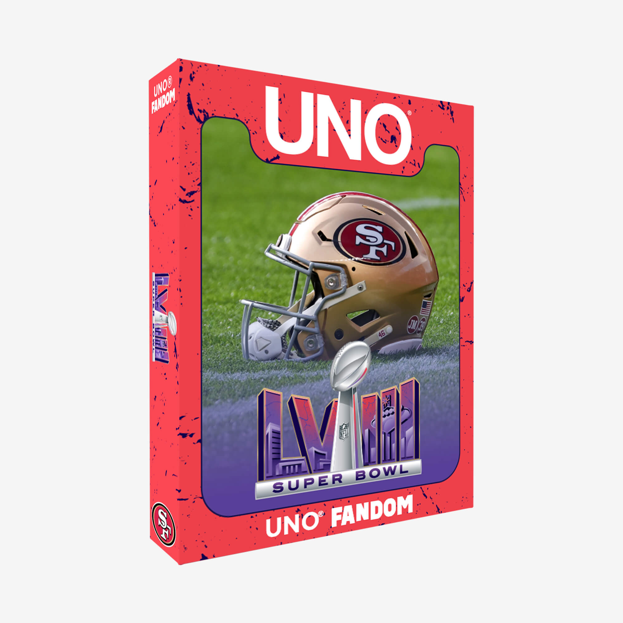 UNO LVIII Super Bowl Card Game San Francisco 49ers - Image 5