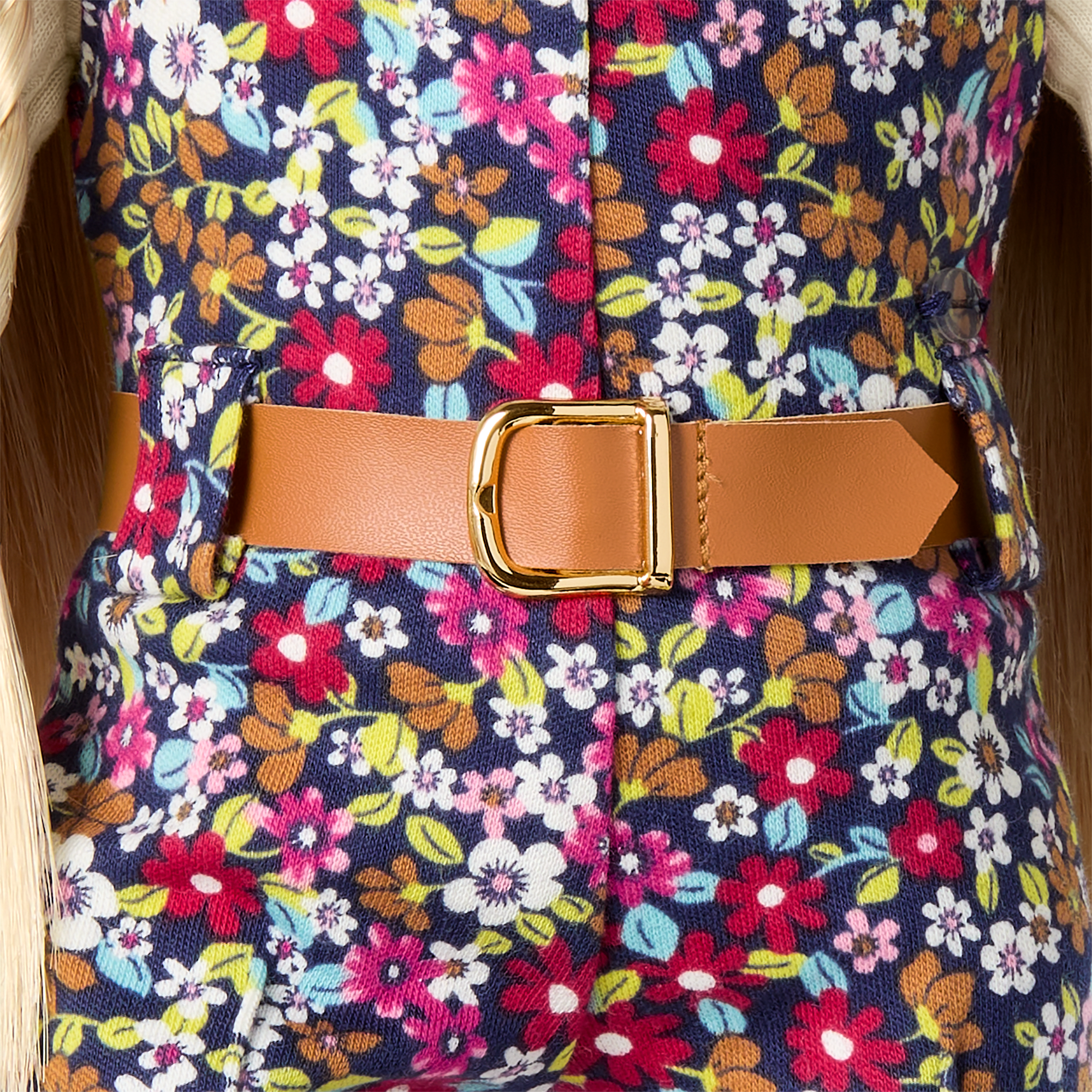 Julie's™ Floral Jumpsuit for 18-inch Dolls (Historical Characters) - Image 5