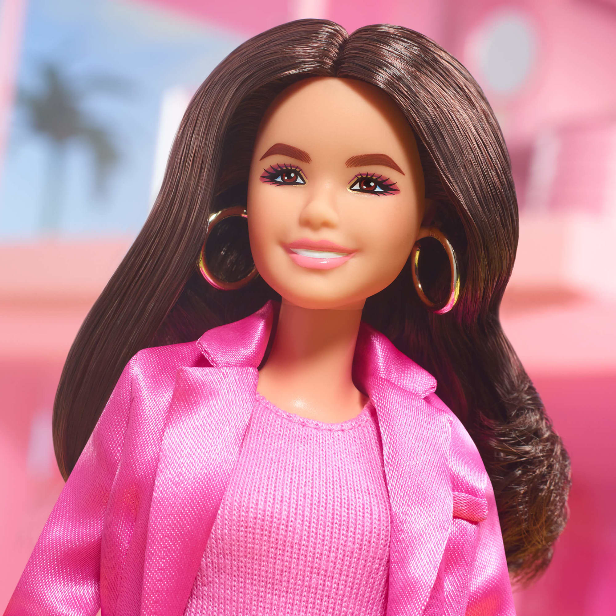 Gloria Doll Wearing Pink Power Pantsuit – Barbie The Movie - Image 8