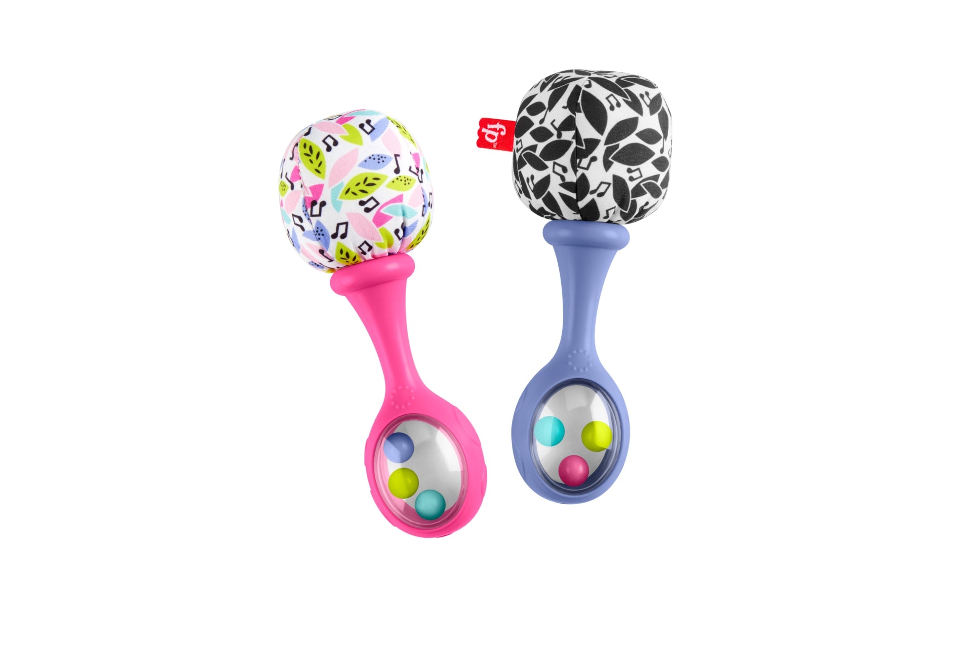 Fisher-Price Rattle 'n Rock Maracas Set Of 2 Baby Rattles. Newborn Toys. Pink - Image 4