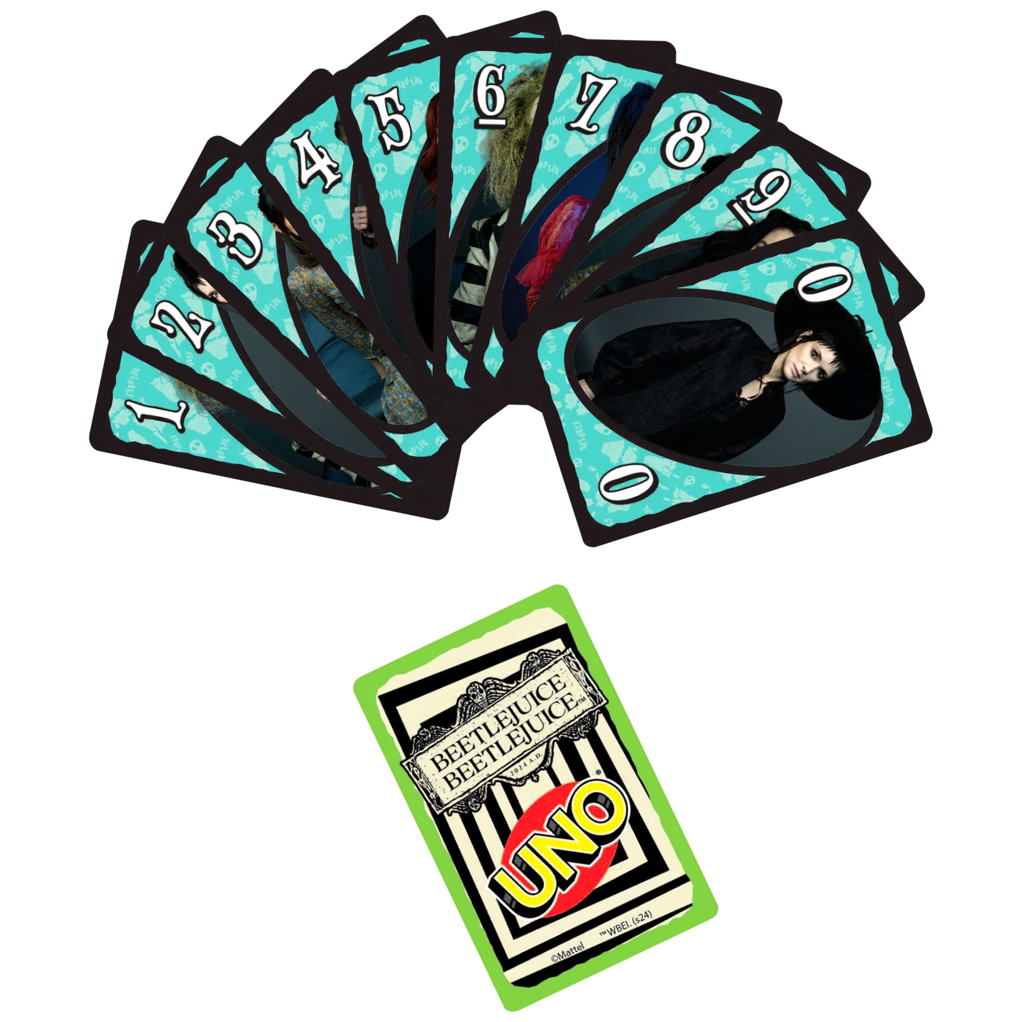 UNO Beetlejuice Beetlejuice Card Game For Kids & Family Night - Image 3