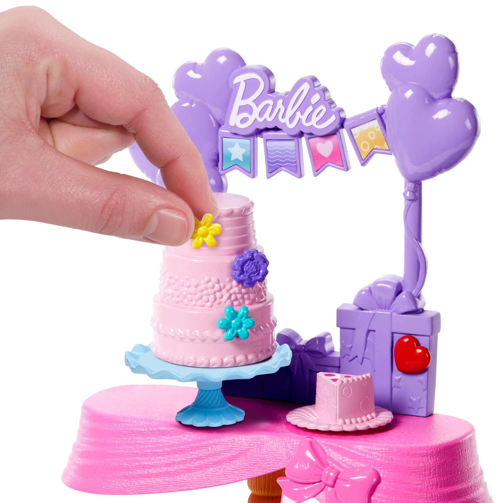 Barbie-Fête D'Anniversaire Barbie World-Coffret Avec Accessoires - Image 2