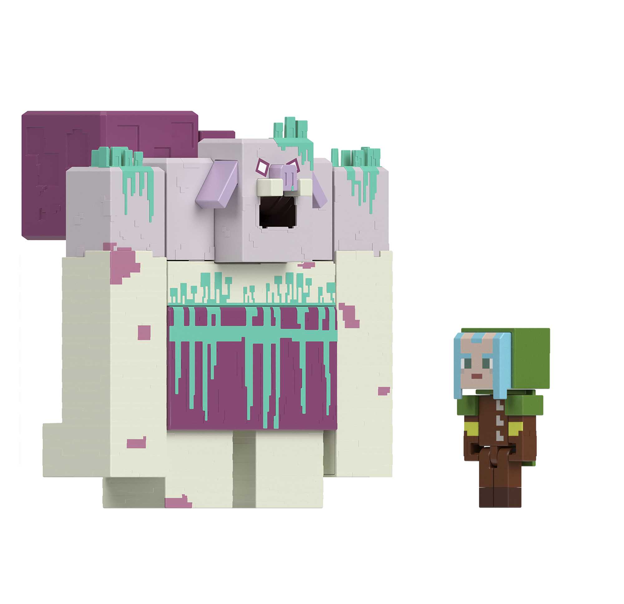 Minecraft-Legends-Figurine Le Dévoreur-Coffret Figurines. Accessoires