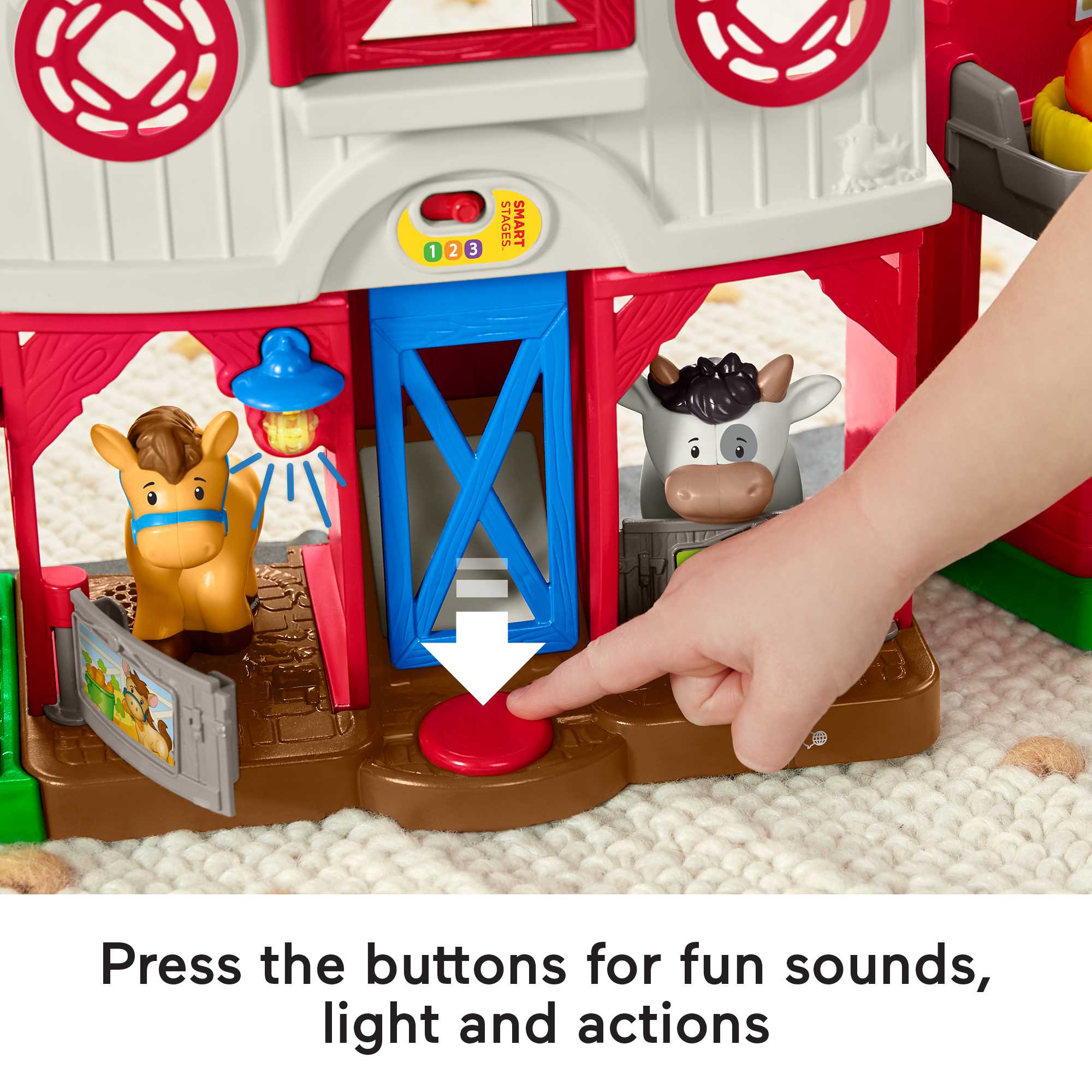 Fisher-Price Little People Caring For Animals Farm - English & French Version - Image 4