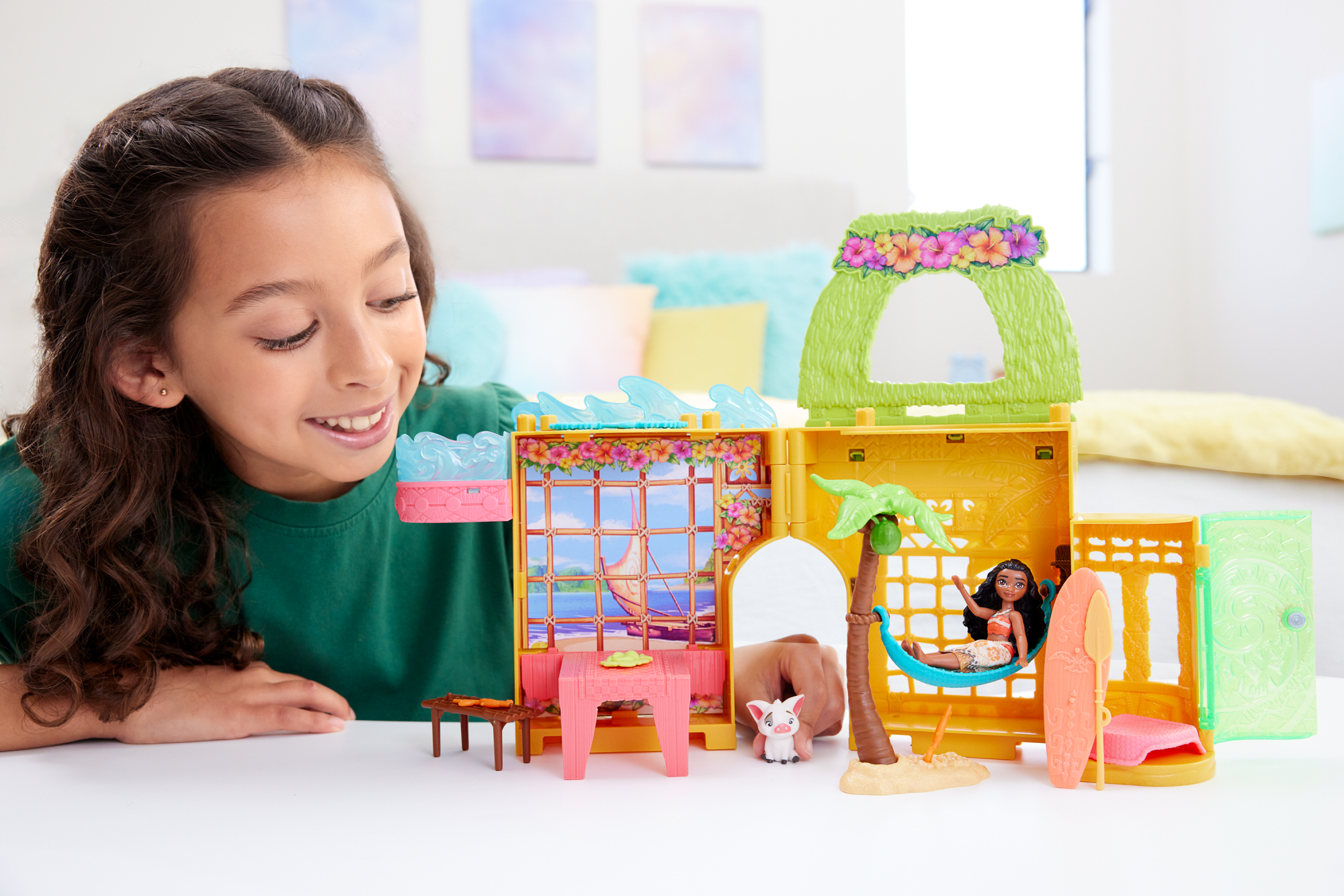 Disney Princesa Casa de Muñecas Castilo de Moana Apilable - Image 2