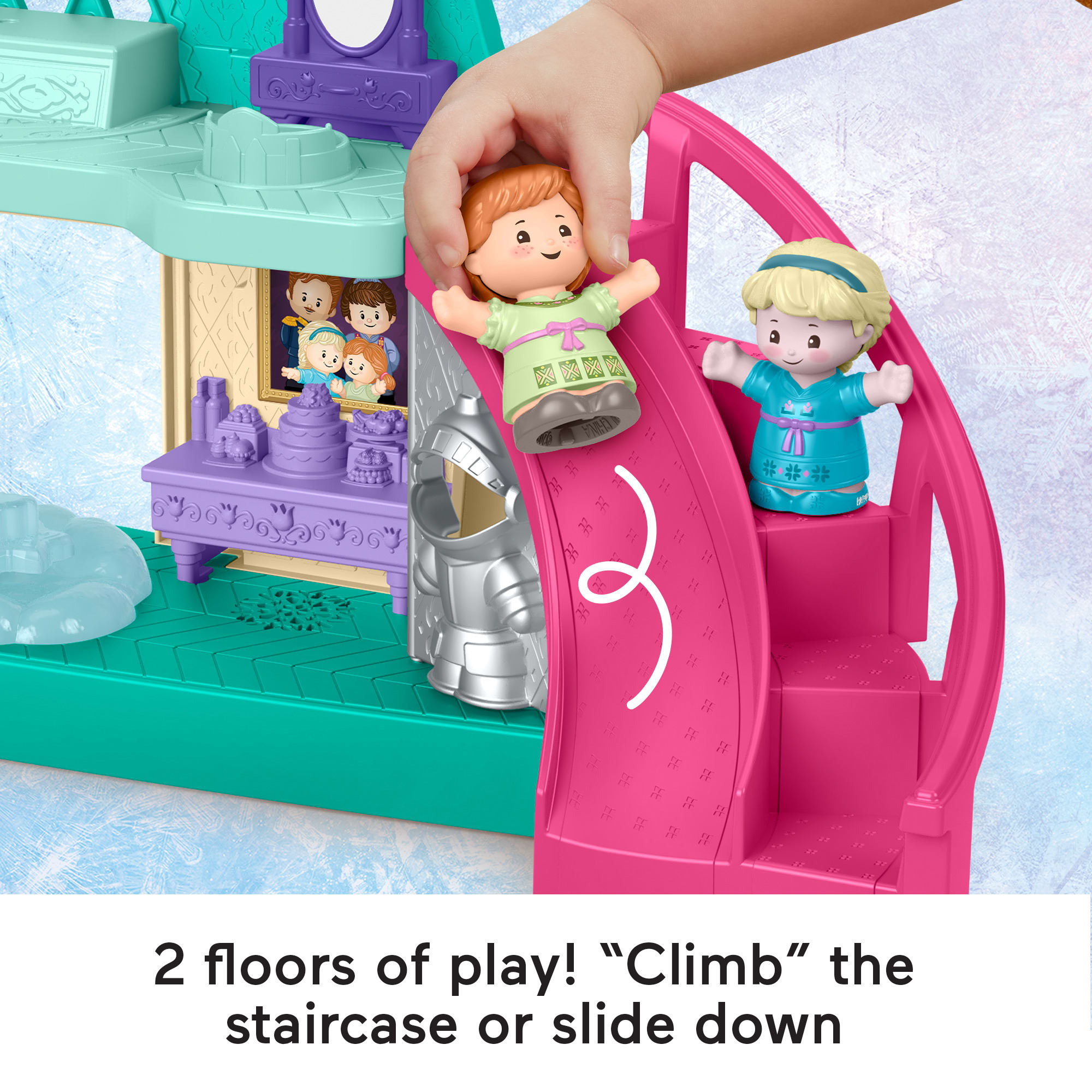 Disney Frozen Arendelle Castle Playset By Little People. Toddler Toys - Image 5
