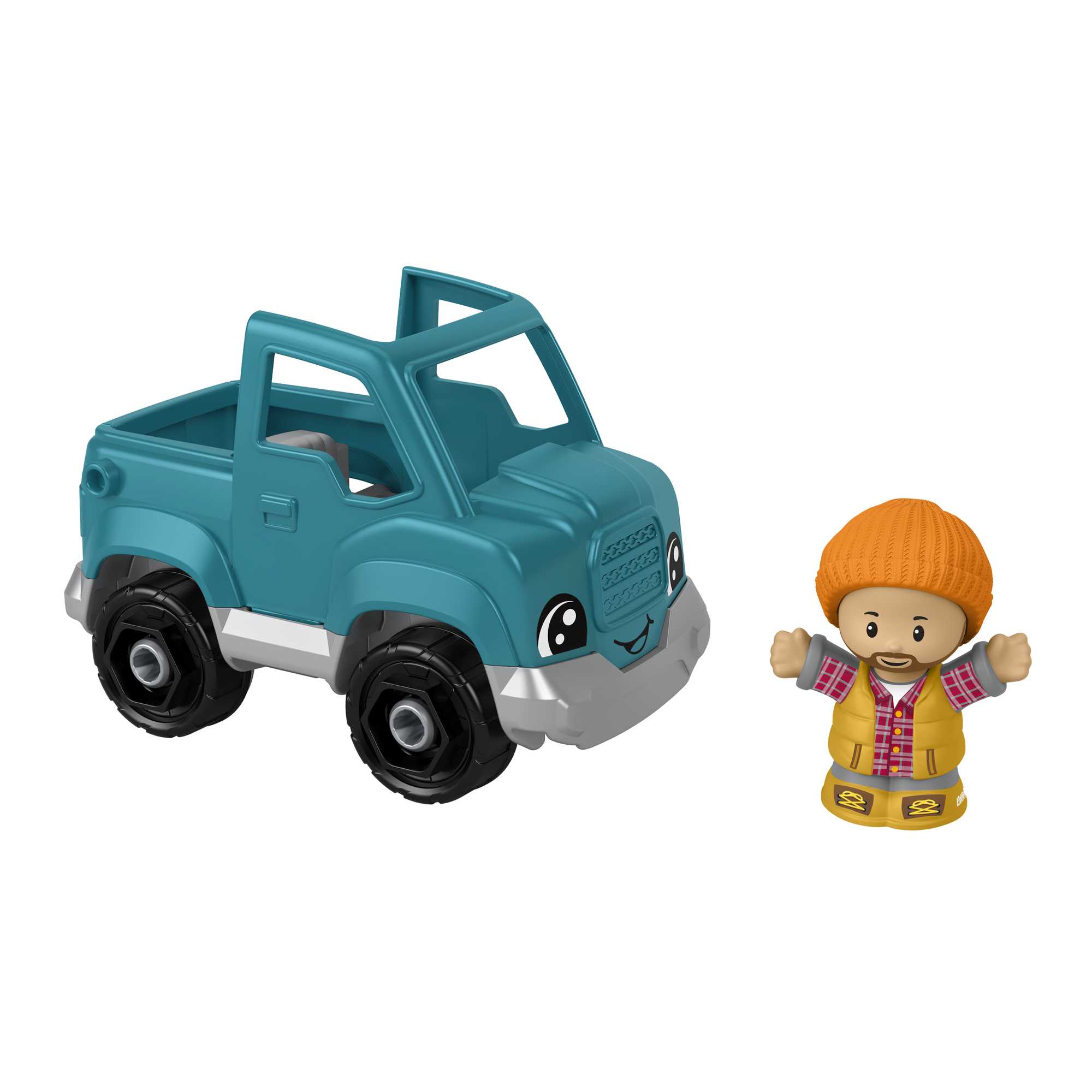 Fisher-Price Little People Camionnette et Figurine. 2Éléments