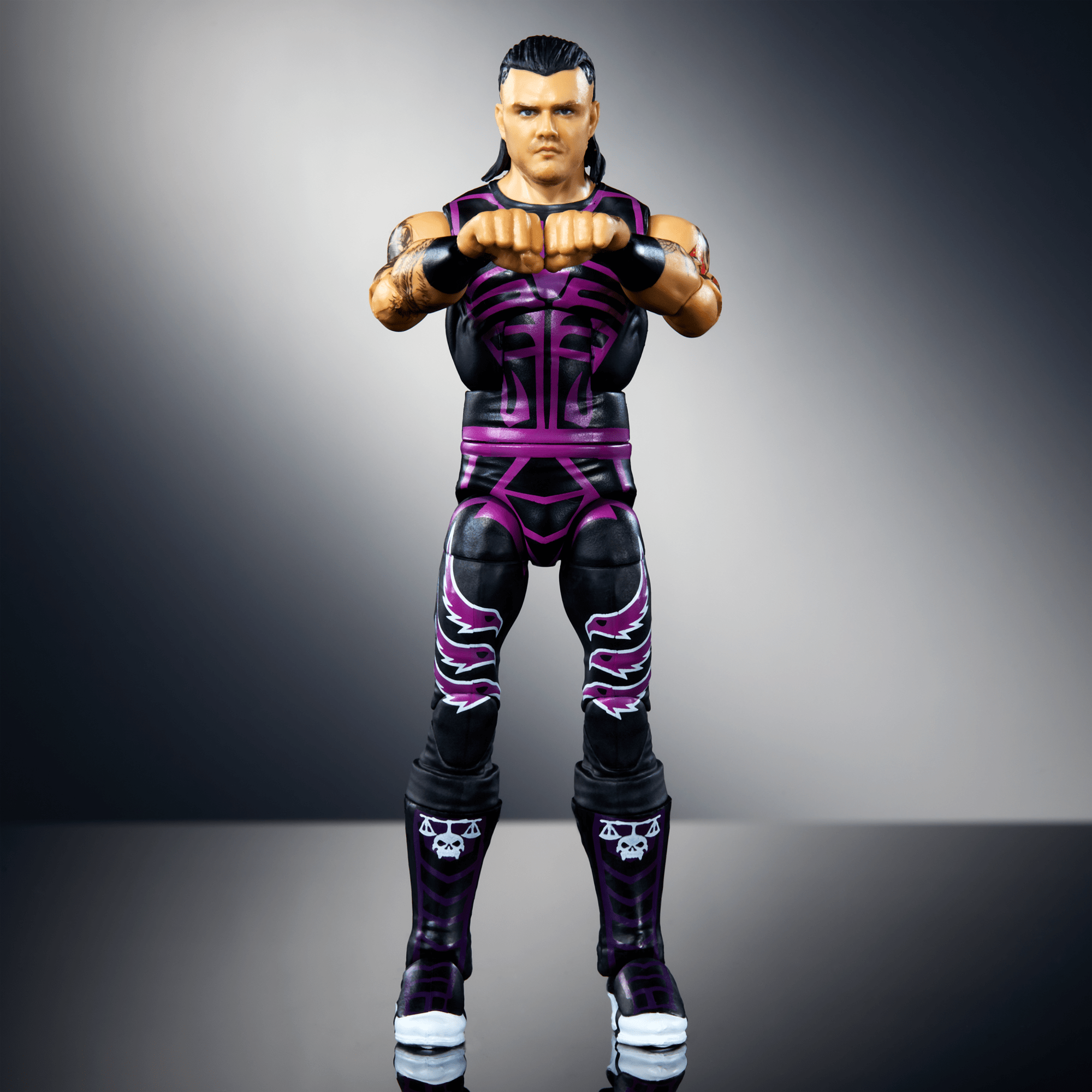 WWE Elite Dominik Mysterio Action Figure. 6-inch Collectible Superstar With Articulation & Accessories - Image 3