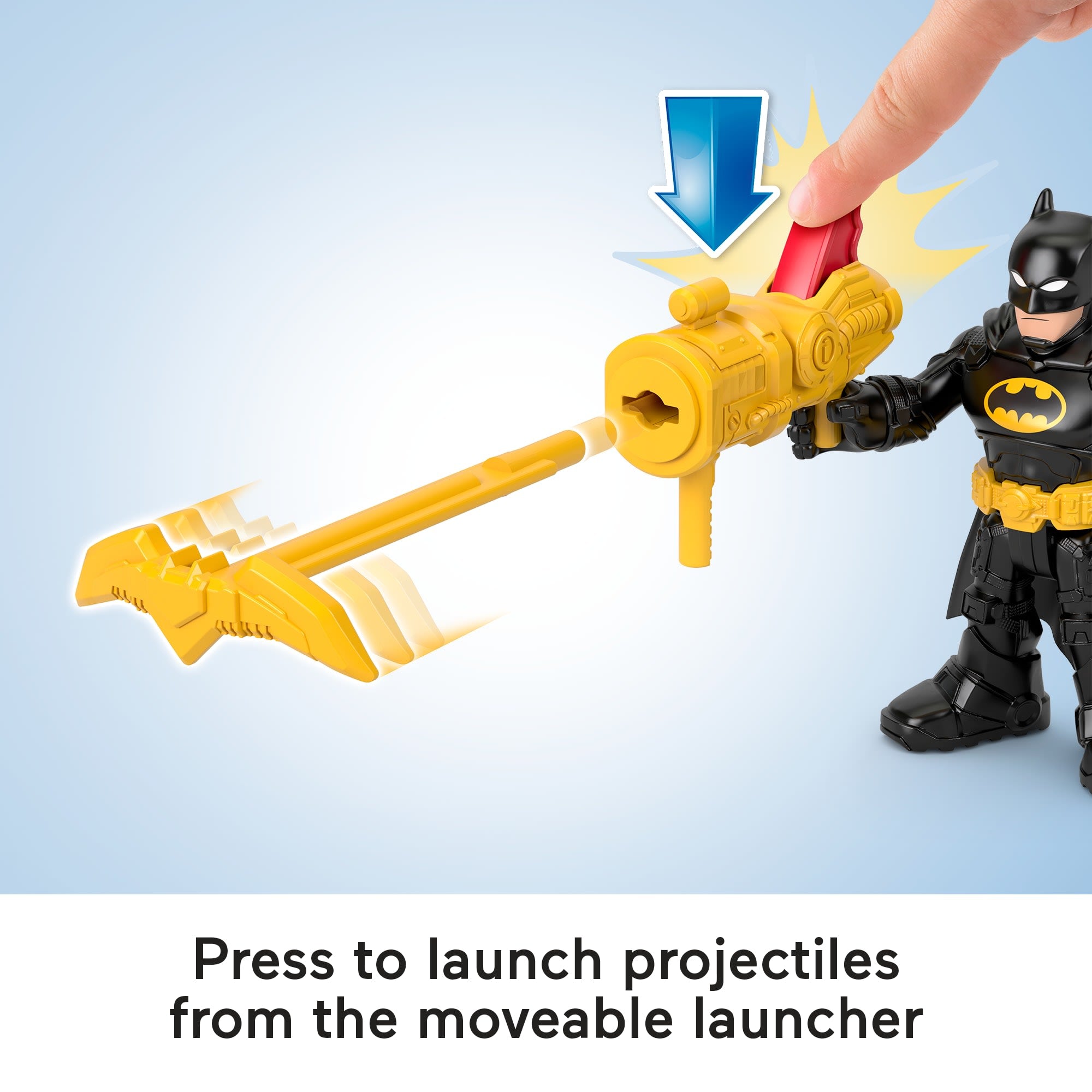 Imaginext DC Super Friends Bat Command Center Playset With Lights & Batman Figure - Image 4