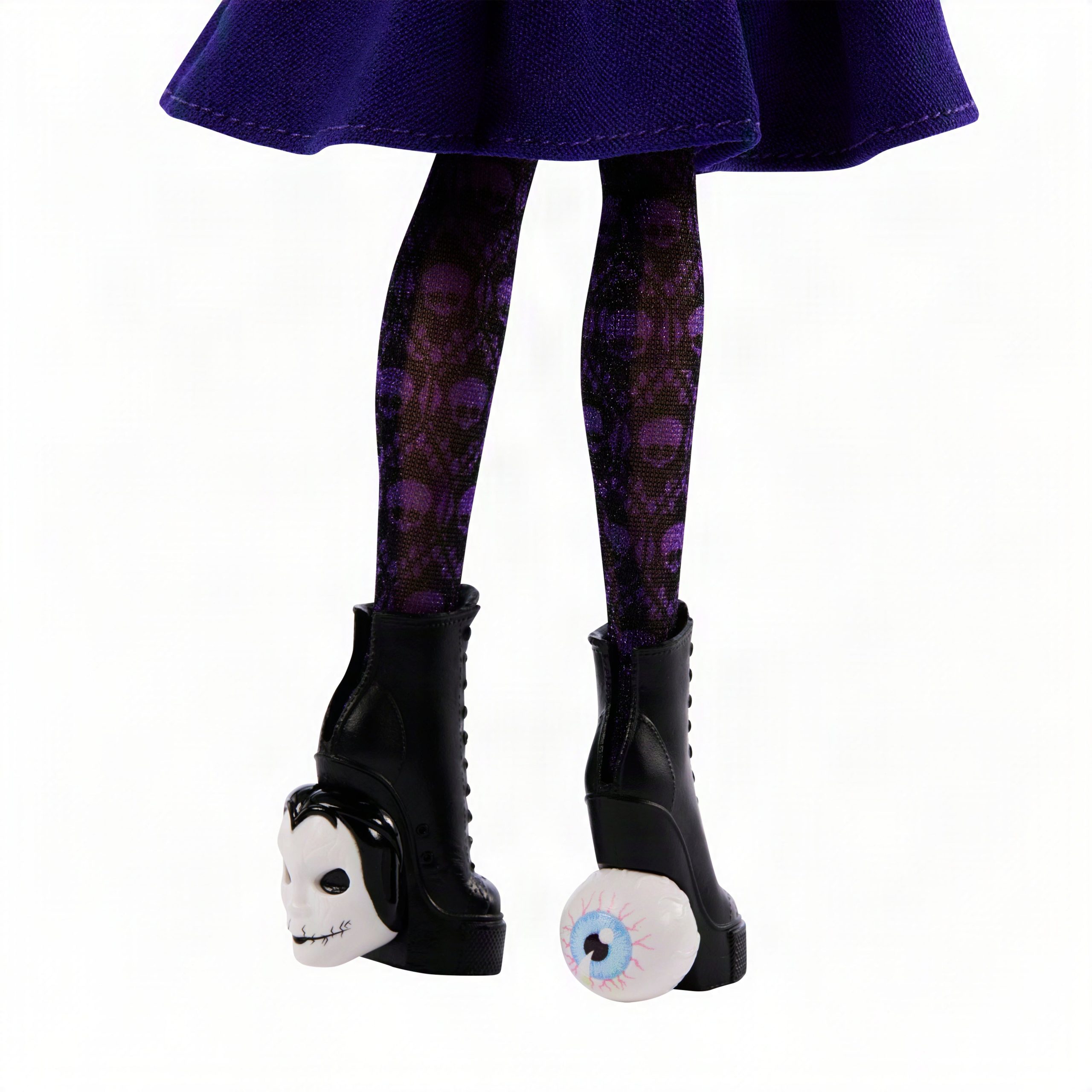 Monster High X Wednesday Collectible Doll. Agnes Demille With Purple Uniform And Accessories - Image 4