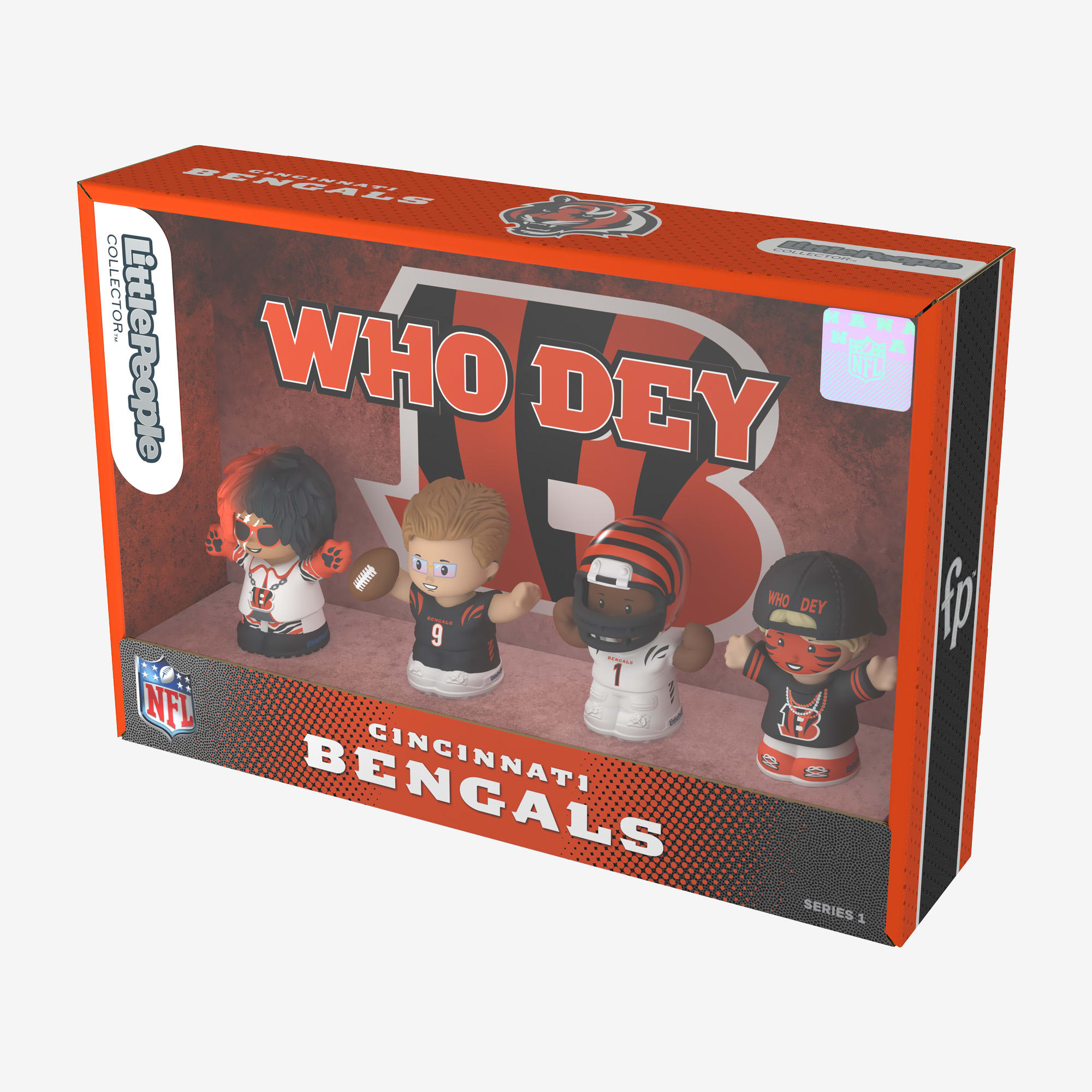 Little People Collector x NFL Cincinnati Bengals Set - Image 11