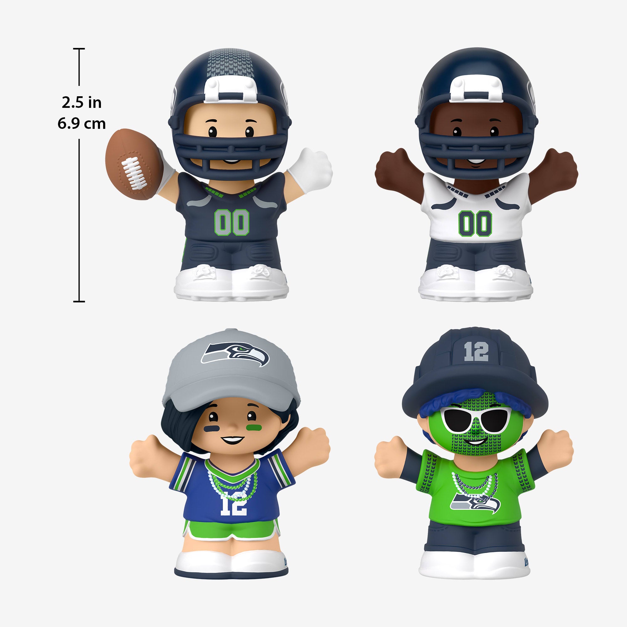 Little People Collector x NFL Seattle Seahawks Set - Image 8