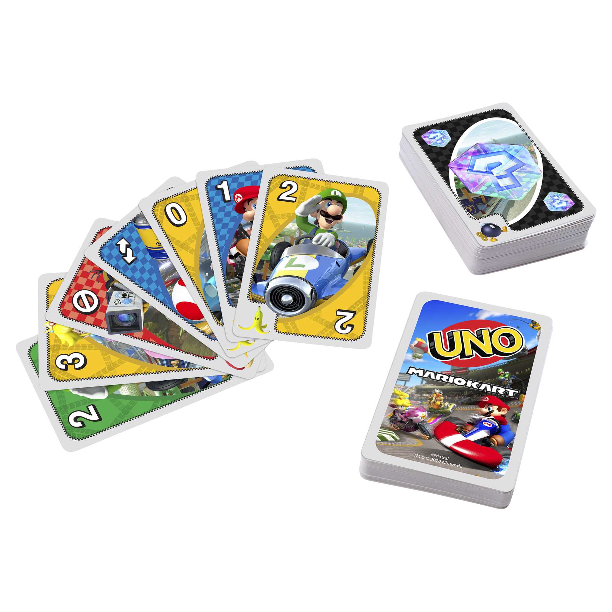 UNO Mario Kart Card Game With 112 Cards For Players 7 Years Old & Up - Image 2