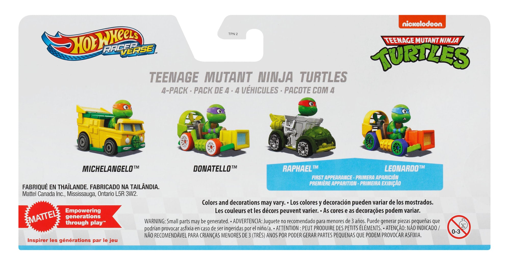 Hot Wheels Racerverse. Set Of 4 Die-Cast Hot Wheels Cars With Pop Culture Characters As Drivers - Image 3