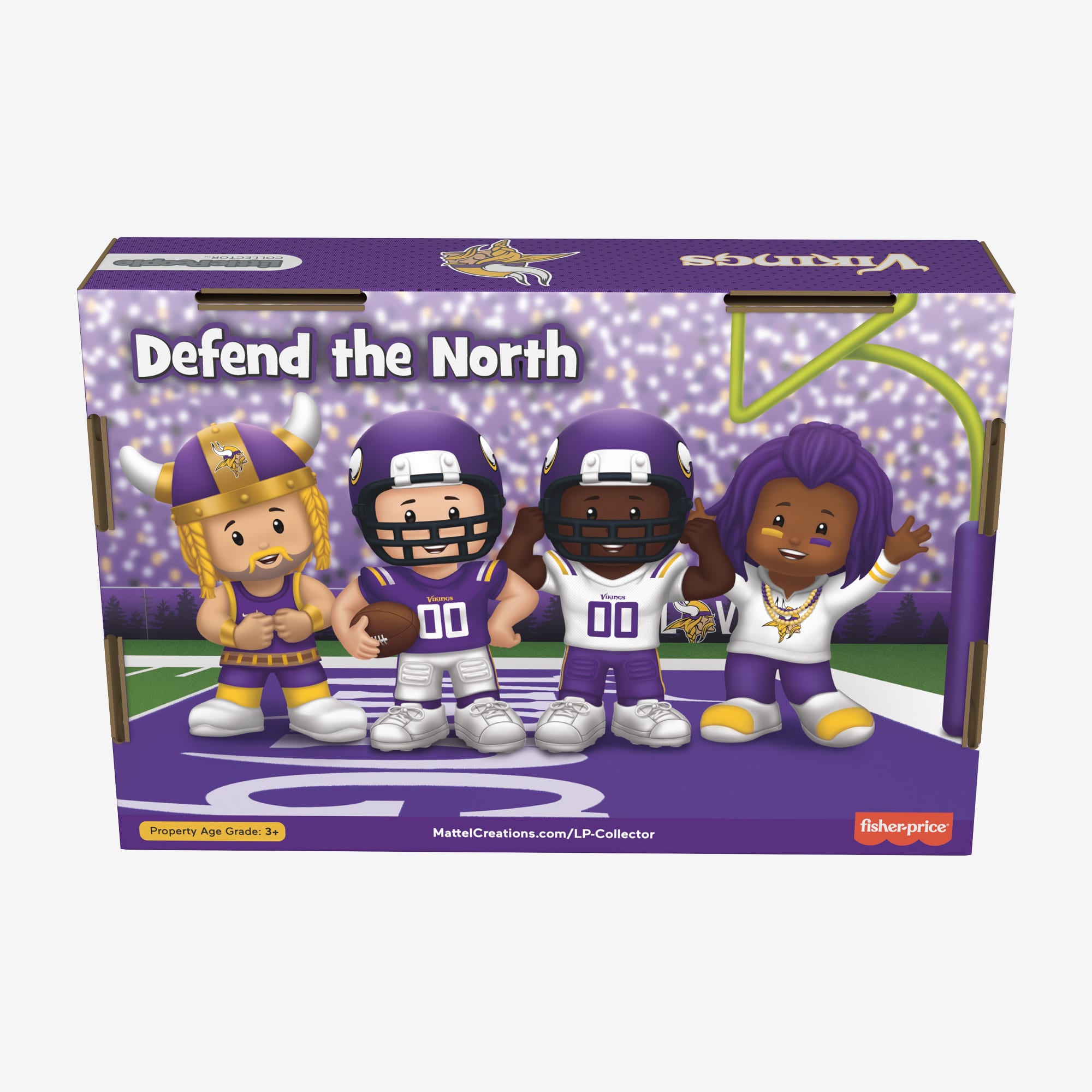 Little People Collector x NFL Minnesota Vikings Set - Image 12
