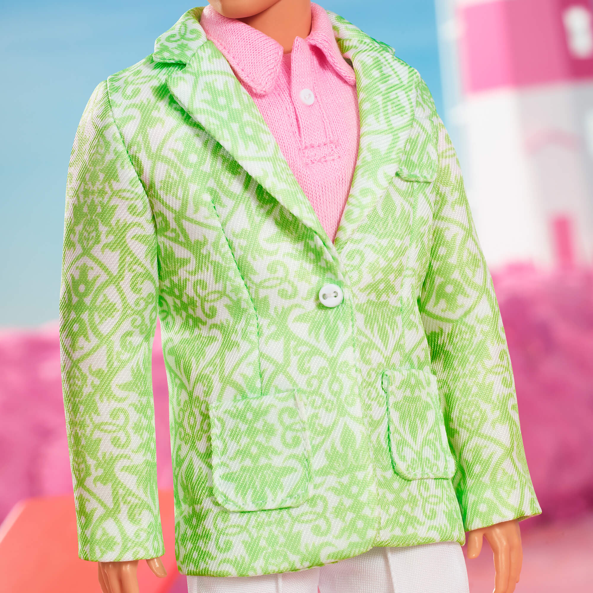 Sugar's Daddy Ken Doll in Pastel Suit With Dog – Barbie The Movie - Image 5