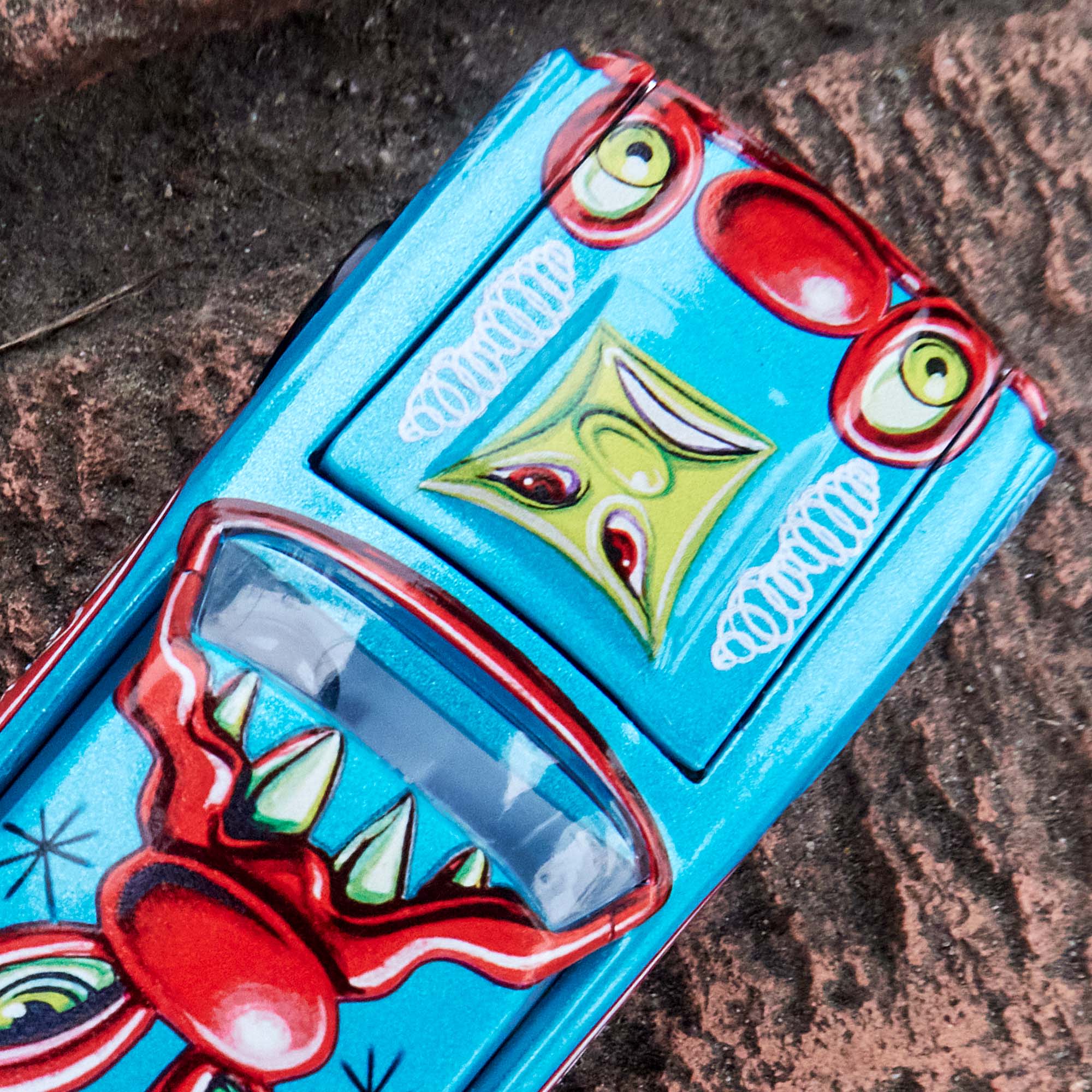 Hot Wheels x Kenny Scharf Signed Custom T-Bird - Image 9