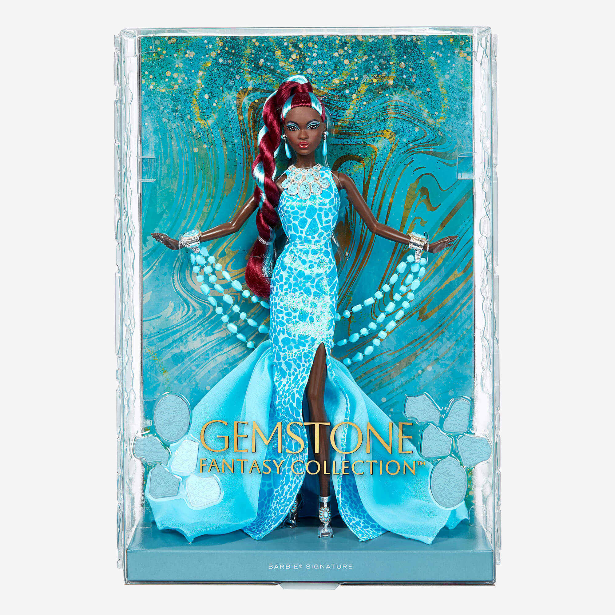 Barbie Fantasy Collection Turquoise Doll - Image 15