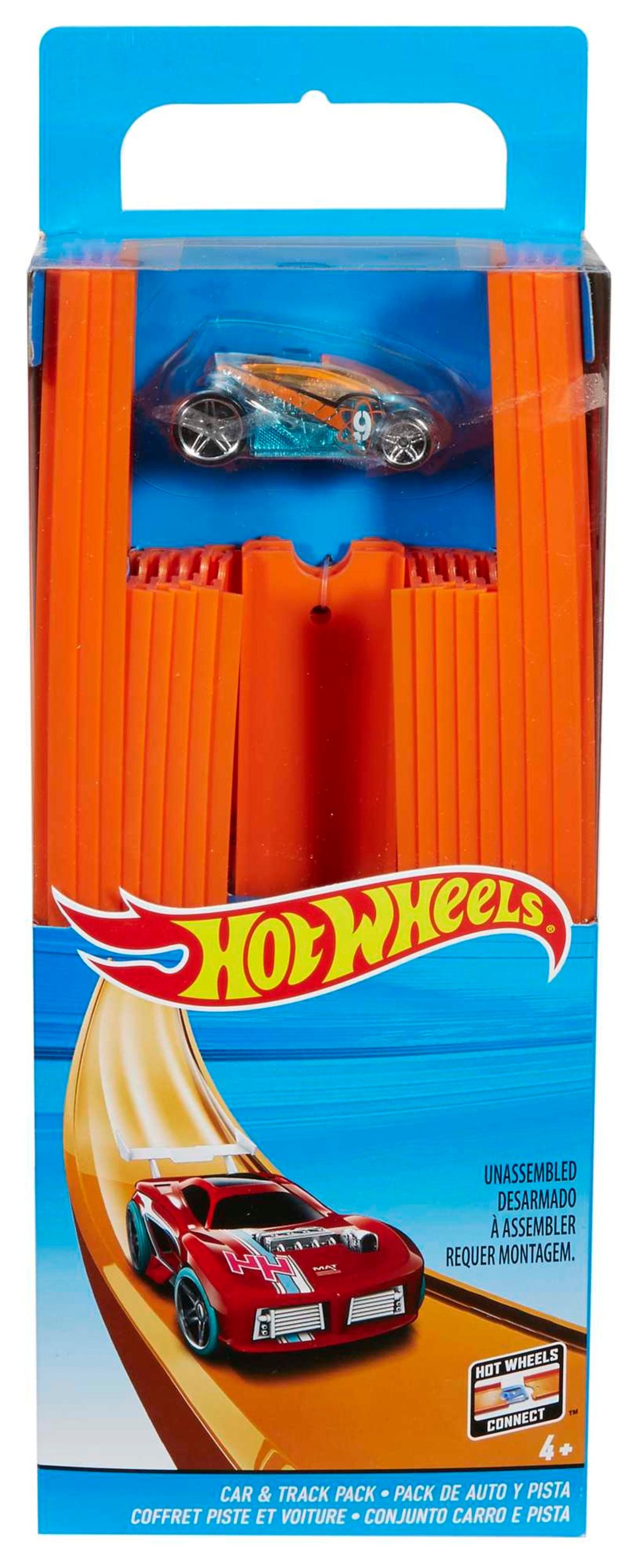 Hot Wheels Track Builder Straight Track With Car - Image 6