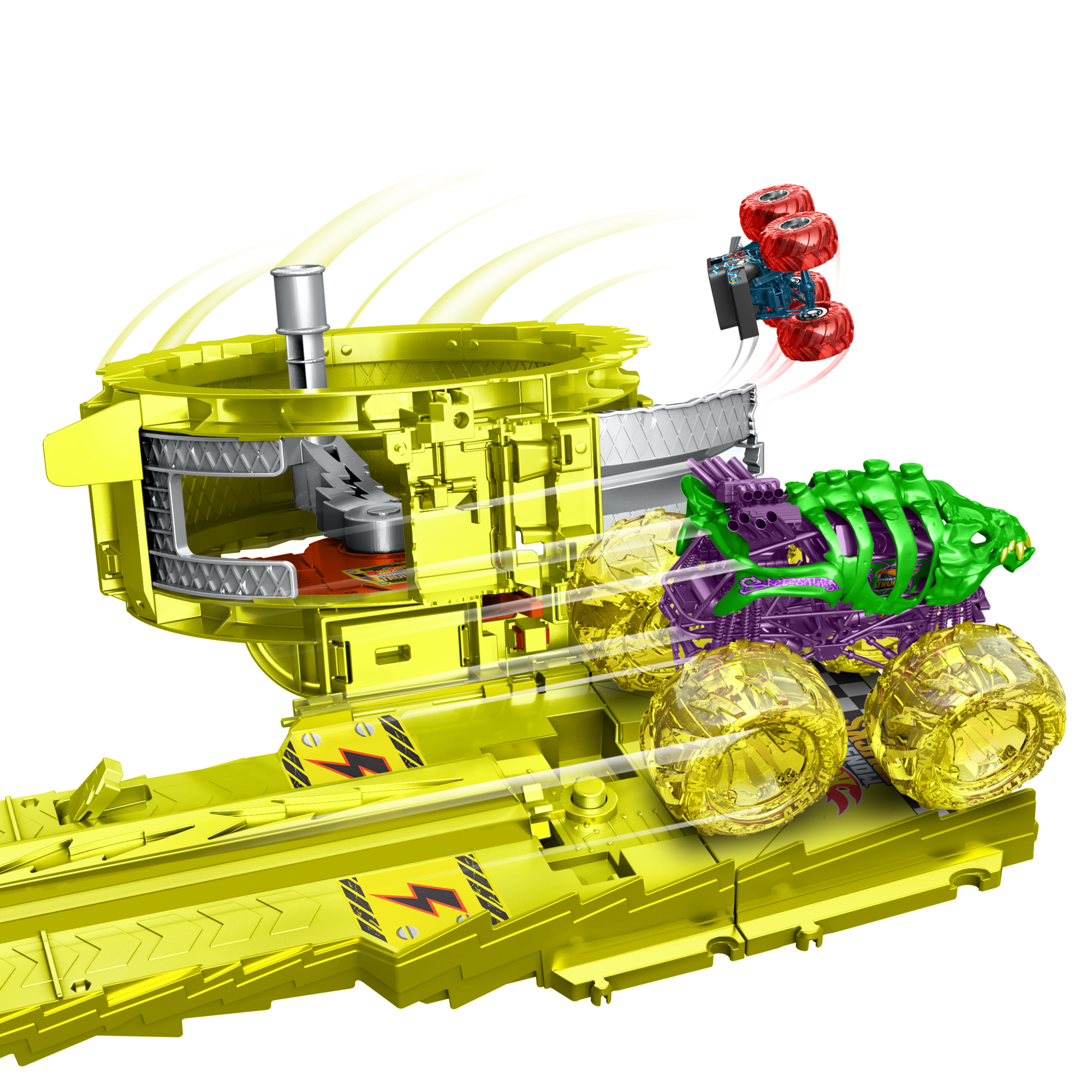 Hot Wheels Monster Trucks-Défi Course Électrifiante-Coffret - Image 3