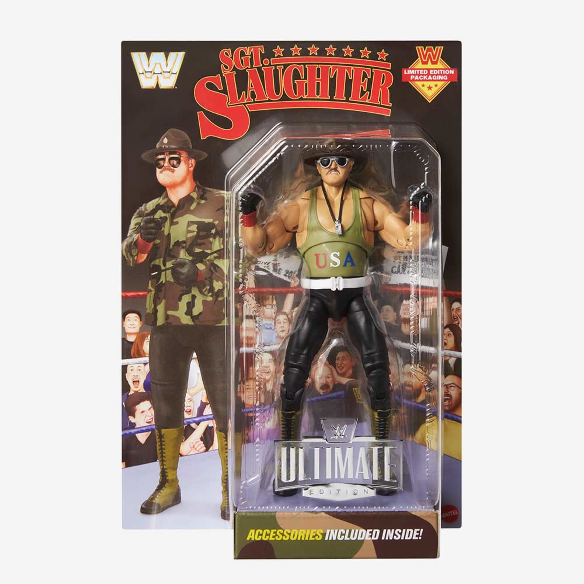 WWE Ultimate Edition Sgt. Slaughter action figure - Image 5