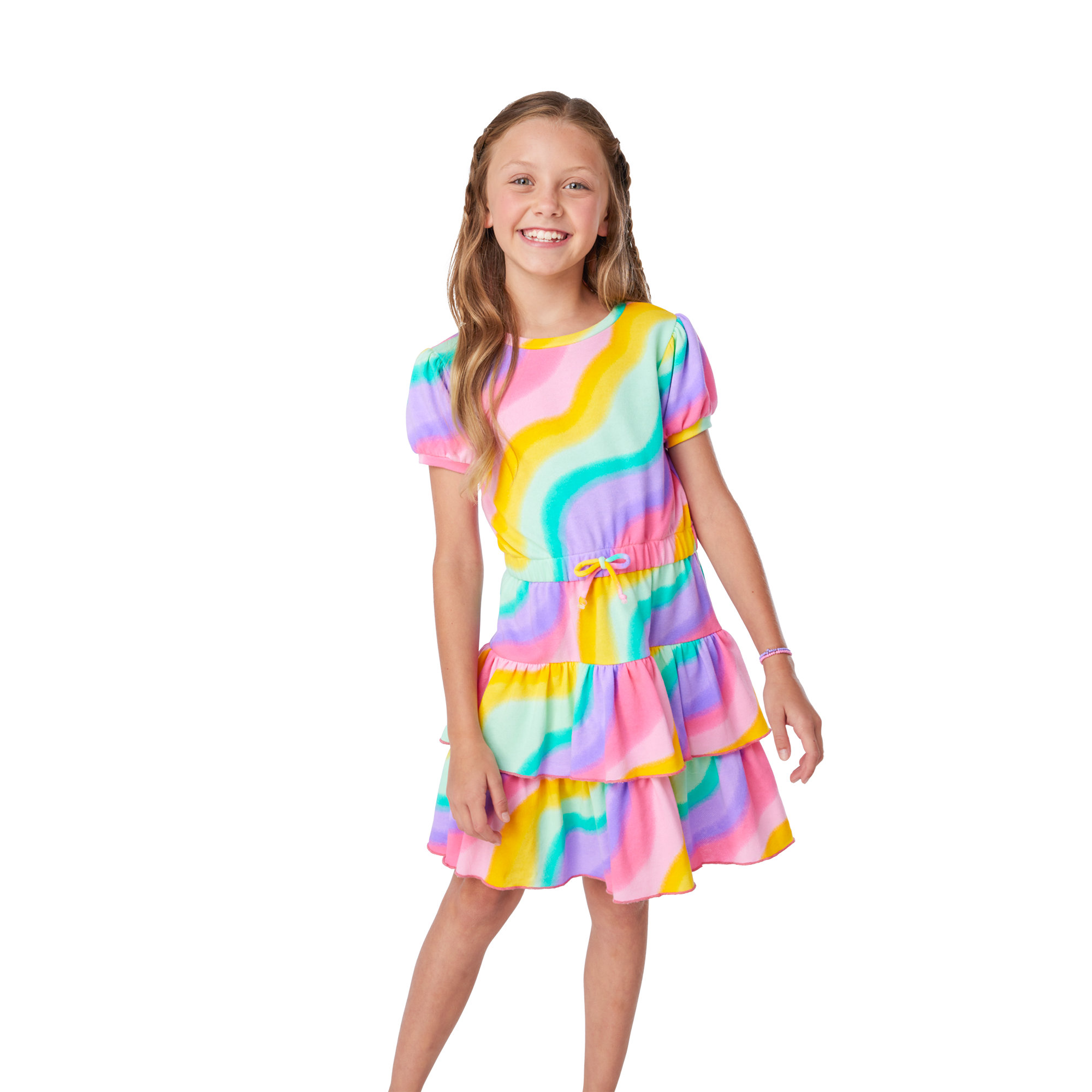Summer's™ Rainbow Swirl Dress for Girls (Girl of the Year™ 2025)