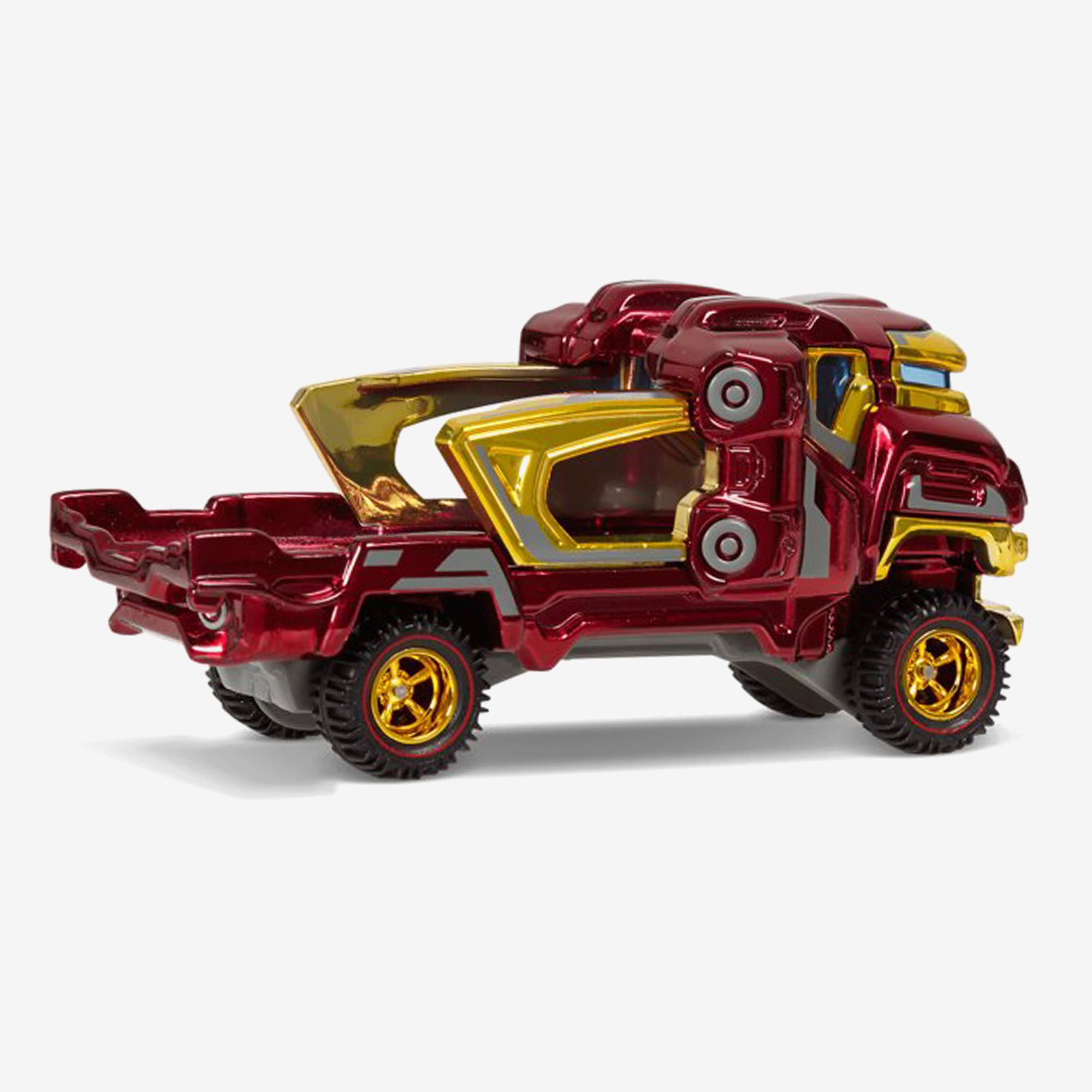 Hot Wheels Marvel Iron Man & Hulkbuster Vehicles - Image 9