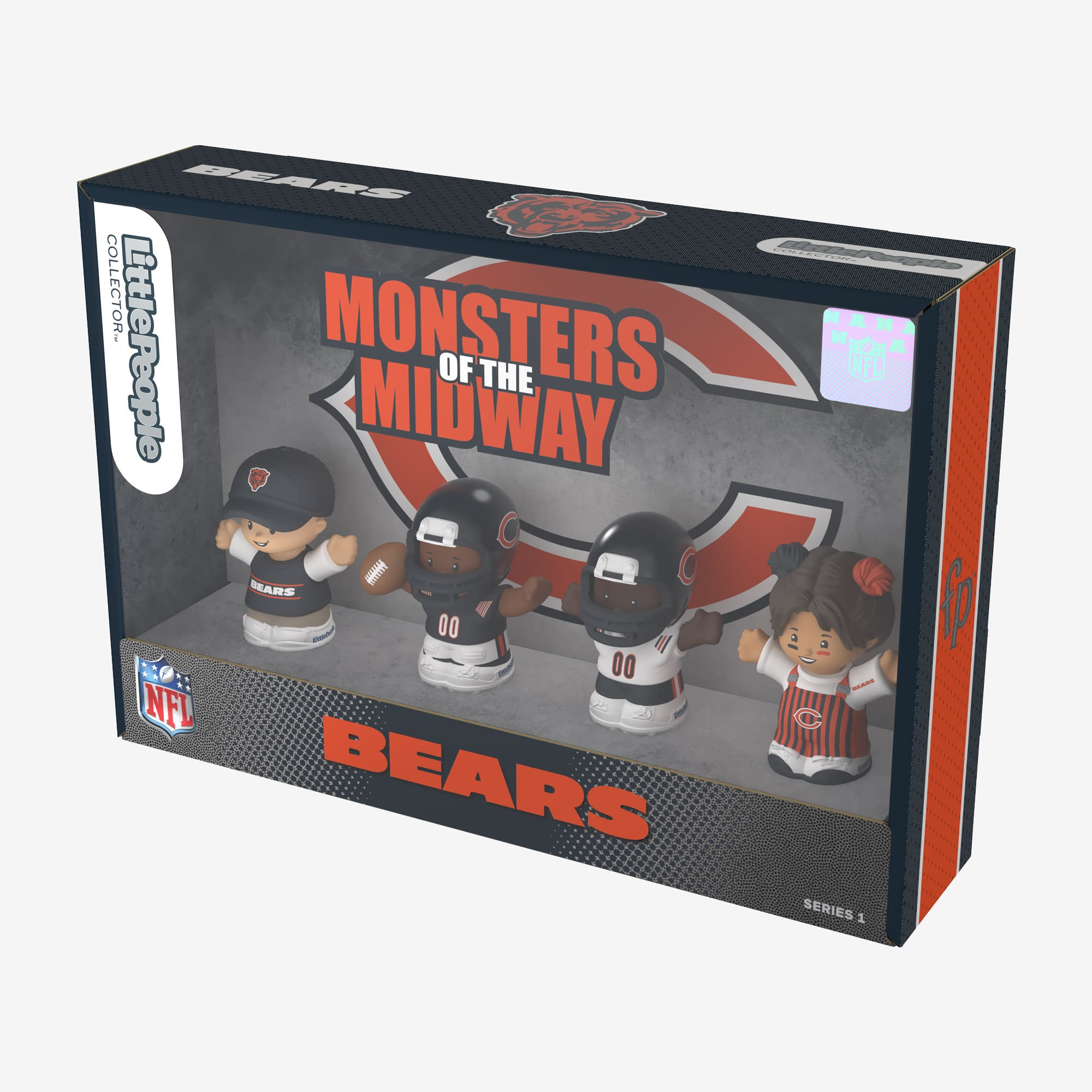 Little People Collector x NFL Chicago Bears Set - Image 11