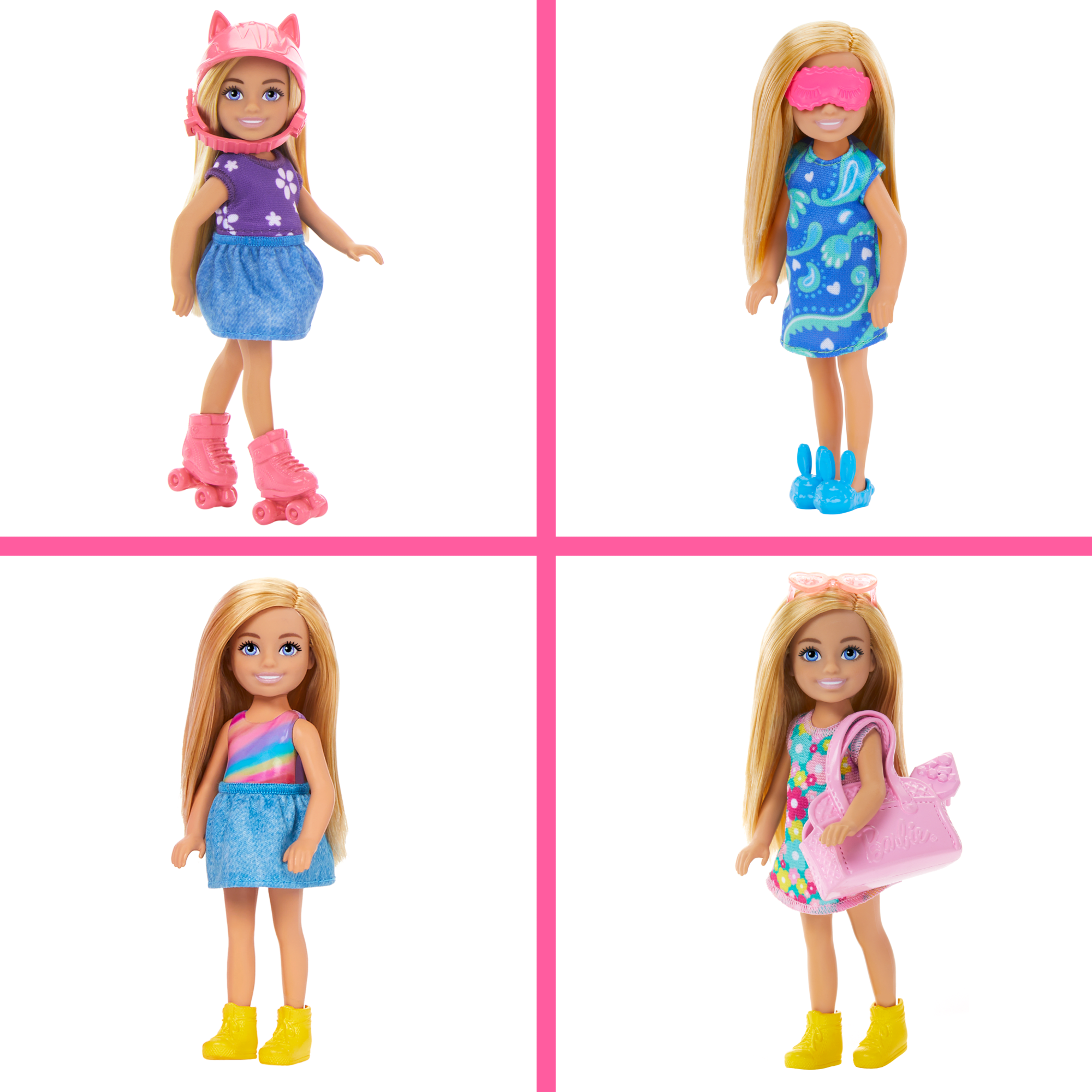 Barbie Chelsea Doll & Closet Toy Playset With CloThes & Accessories - Image 5
