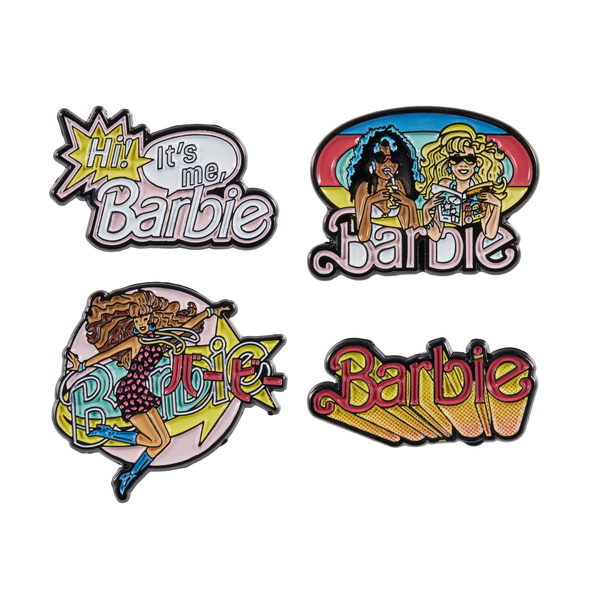 Barbie Comic Enamel Pin Set - Image 2