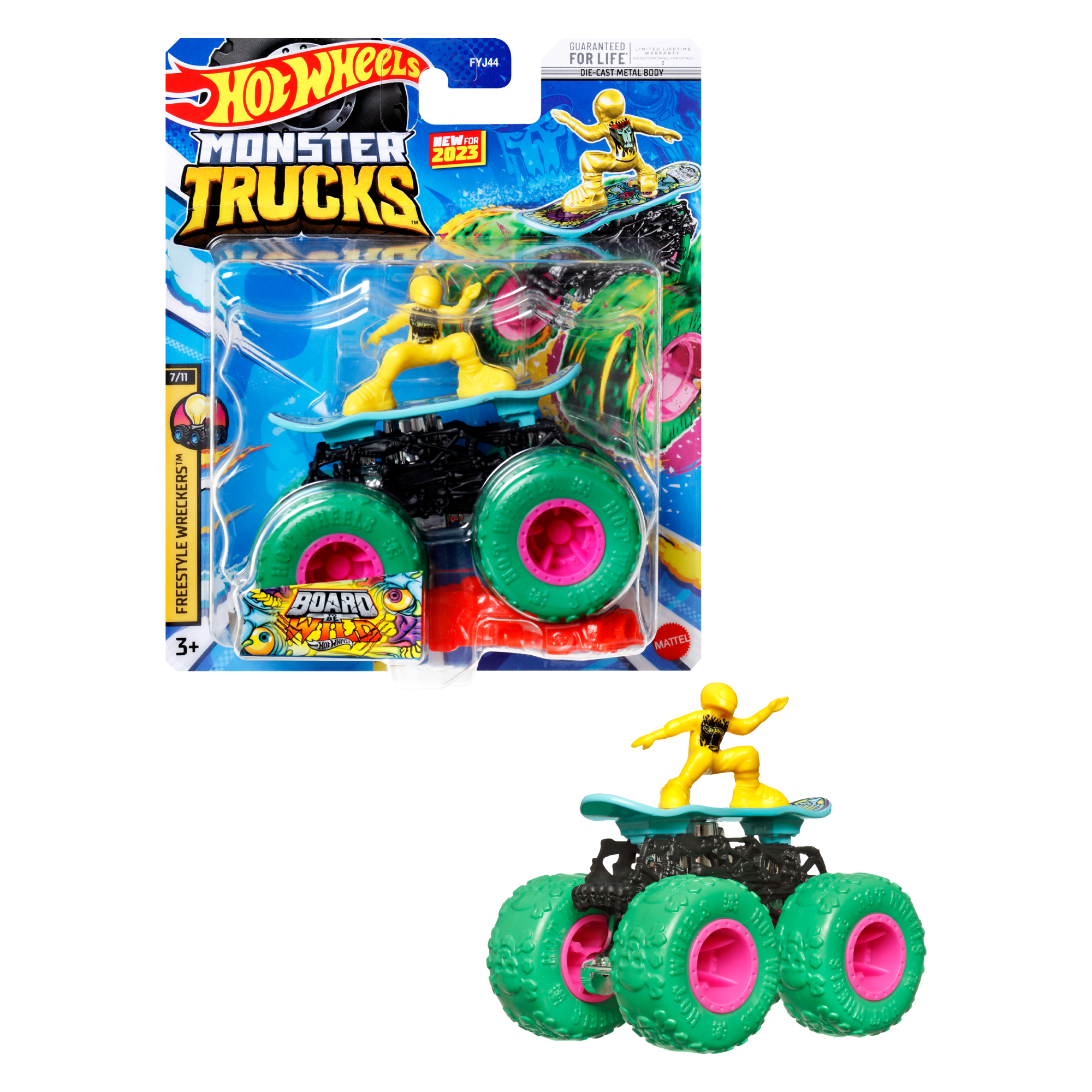 Hot Wheels Monster Trucks 1:64 Scale Die-Cast Truck - Image 6
