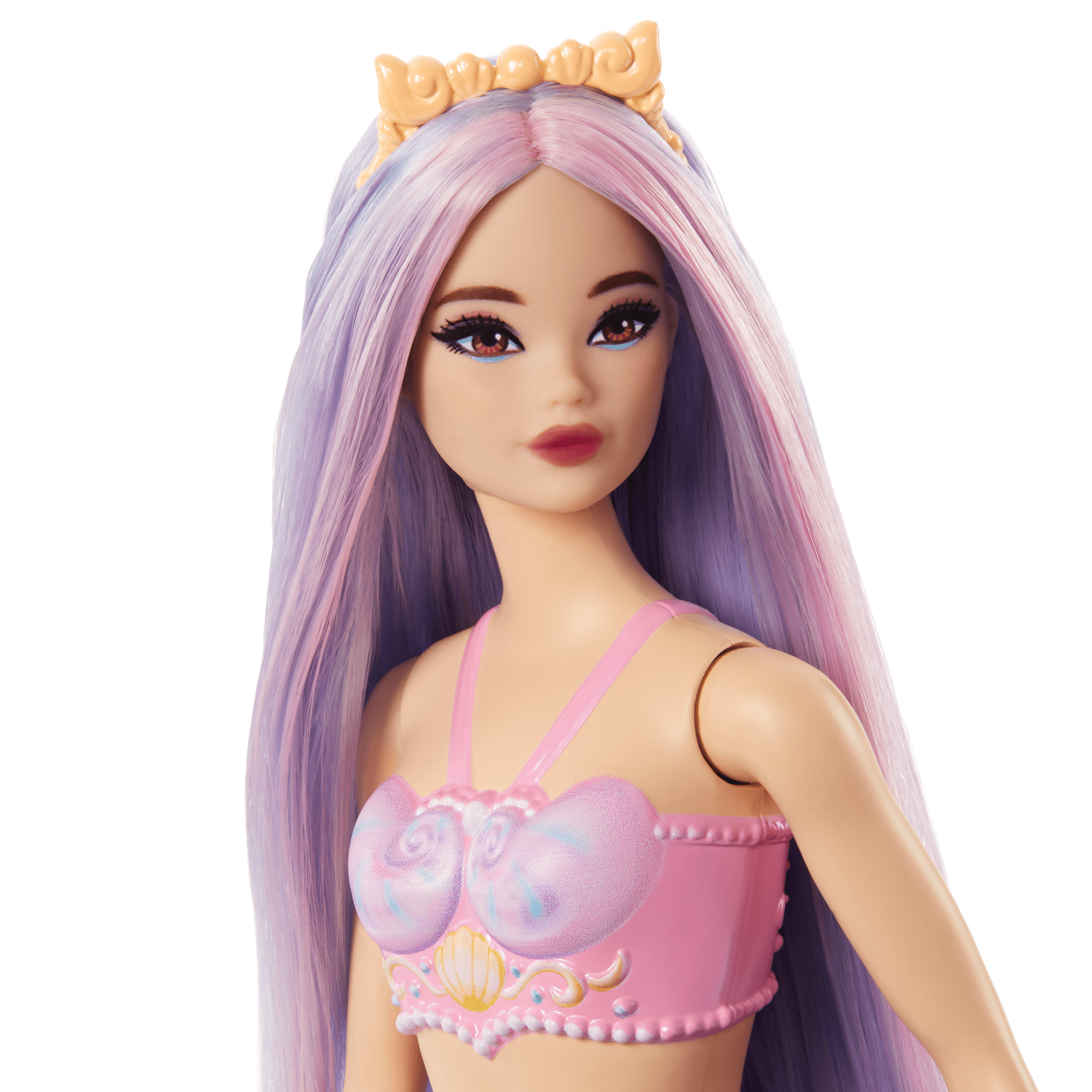 Barbie Fantasia Boneca Sereia com Cabelo Lilás - Image 2