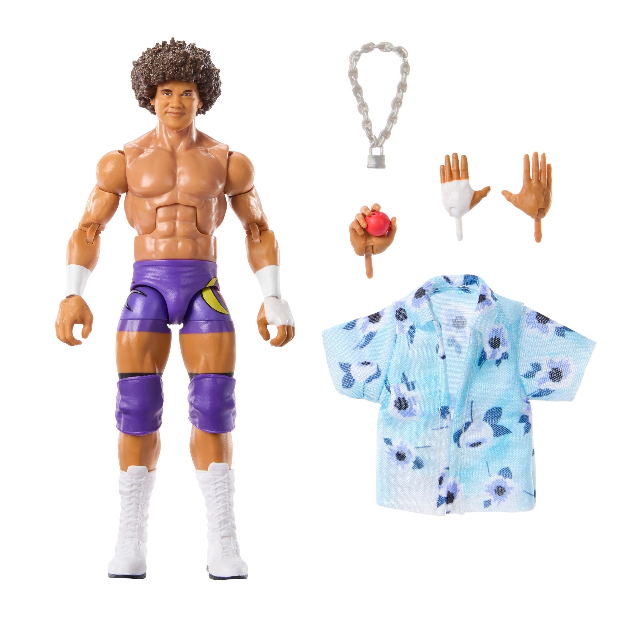WWE Elite Legends Carlito Action Figure & Accessories. Series 26 Collectible Set. 6-inch