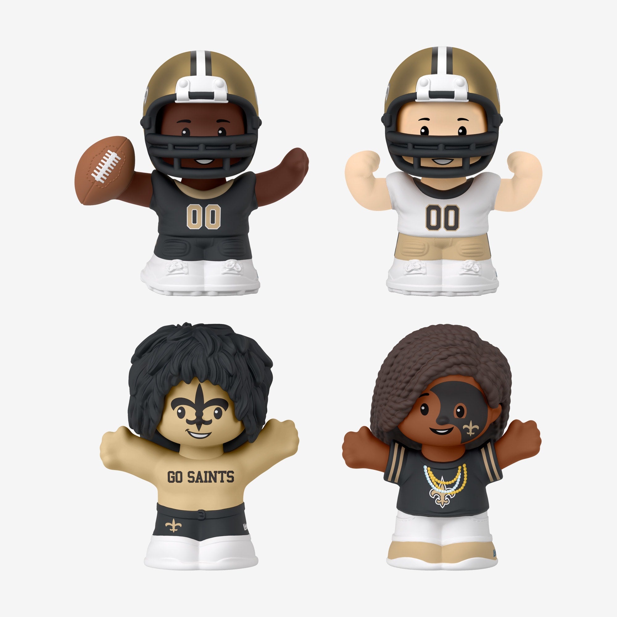 Little People Collector x NFL New Orleans Saints Set - Image 4