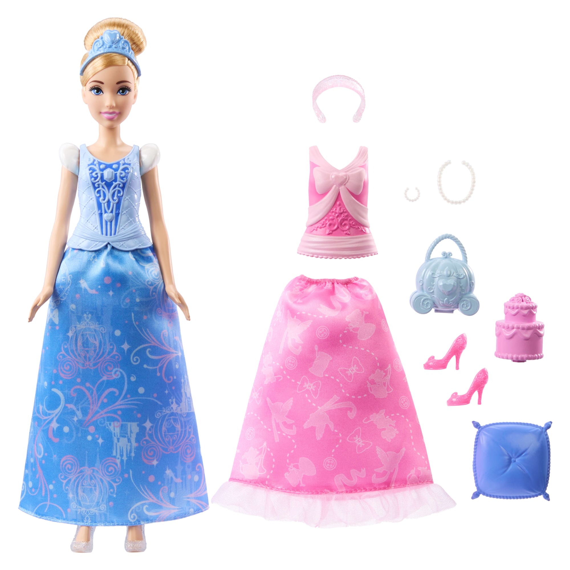 Princesses Disney Poupée Mode Histoires de Cendrillon2-en-1 - Image 6
