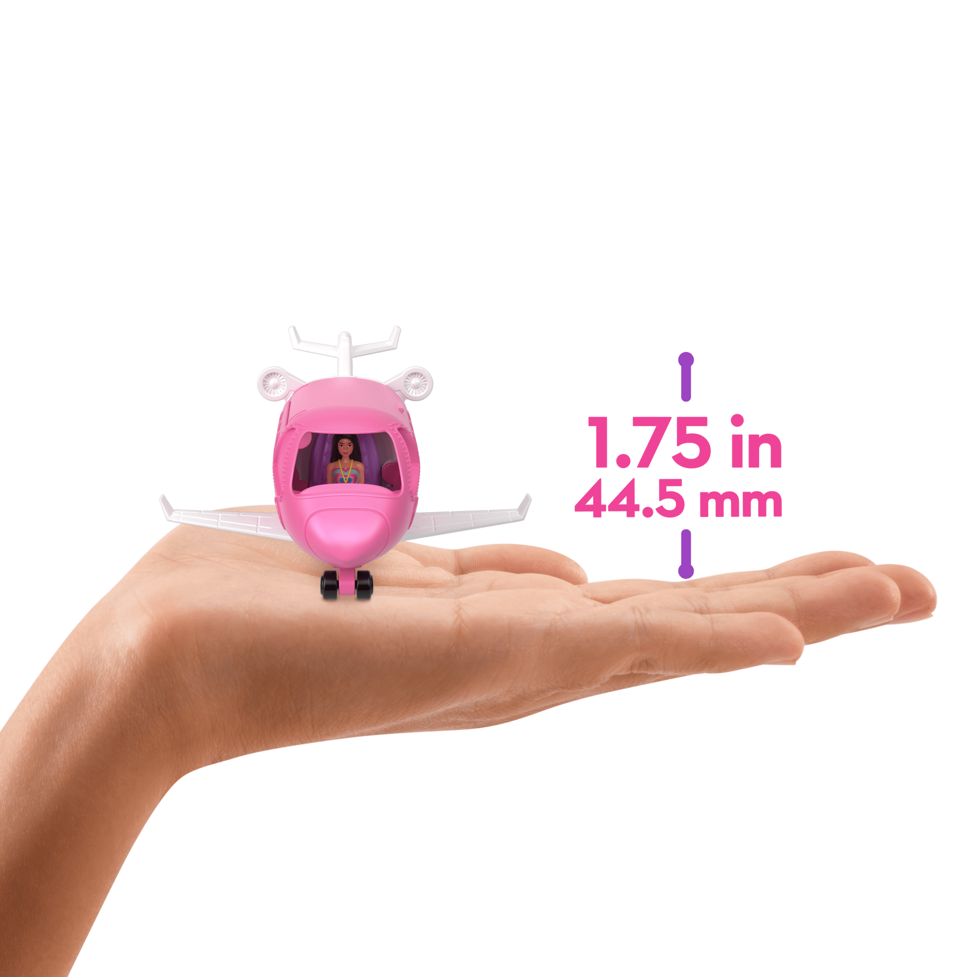 Barbie Mini BarbieLand Vehículo para Muñecas Avión de los Sueños - Image 4