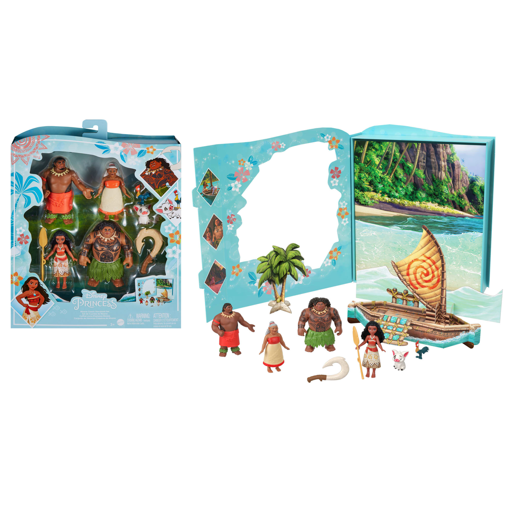 Disney Princess Toys. Moana Story Set. Gifts For Kids