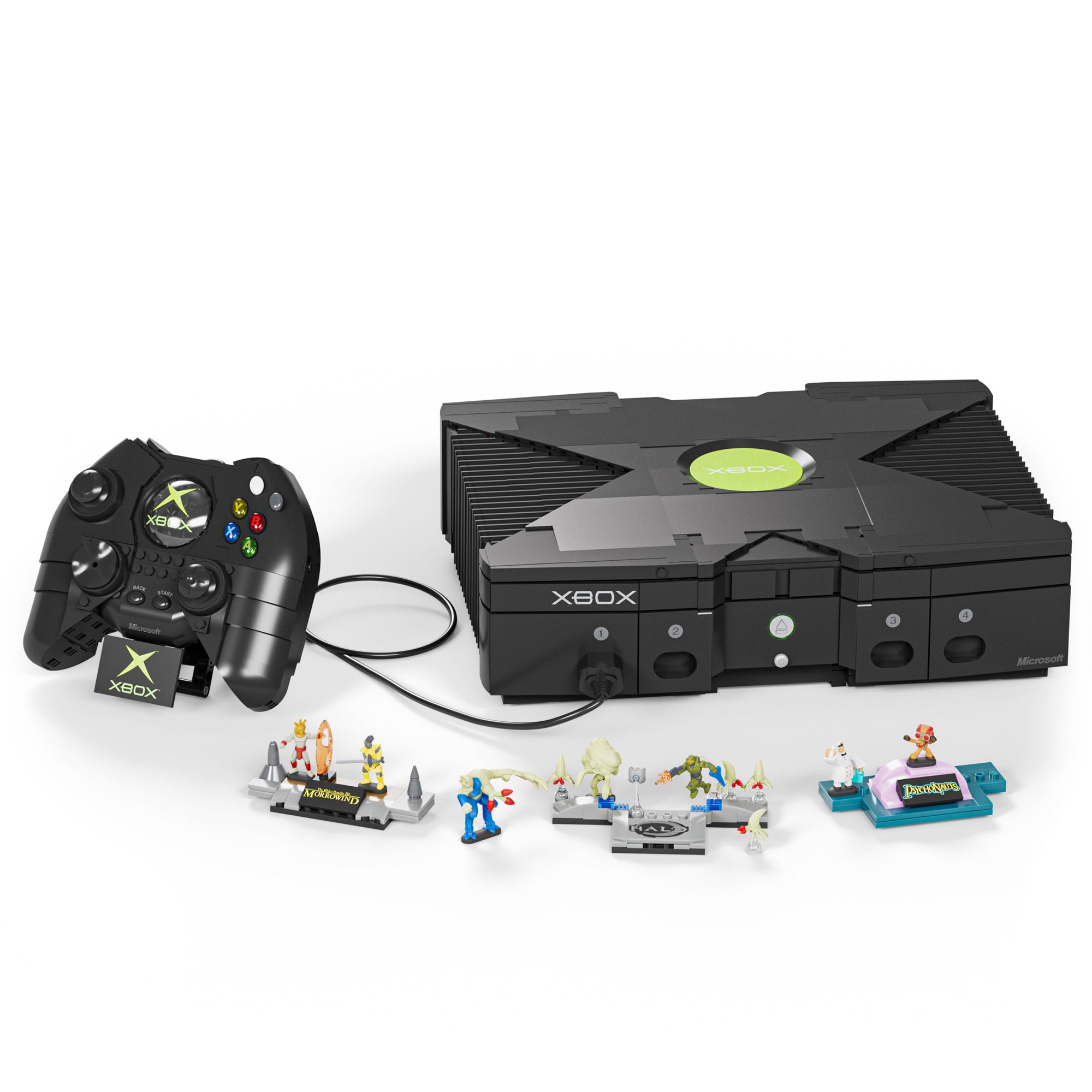 Mattel Brick Shop Microsoft XBOX Building Set - Image 2