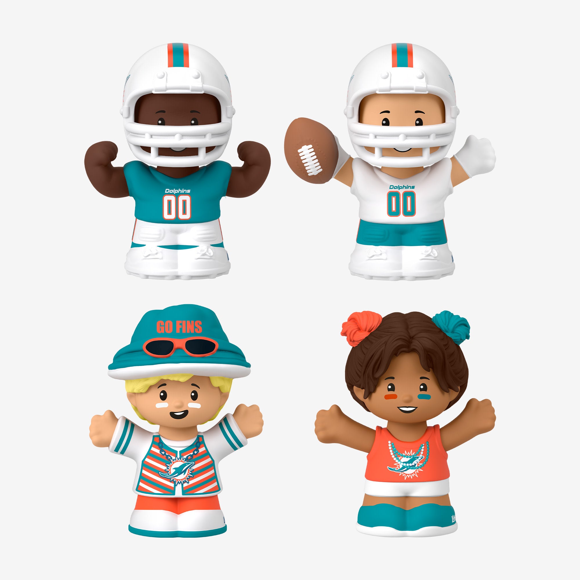 Little People Collector x NFL Miami Dolphins Set - Image 4
