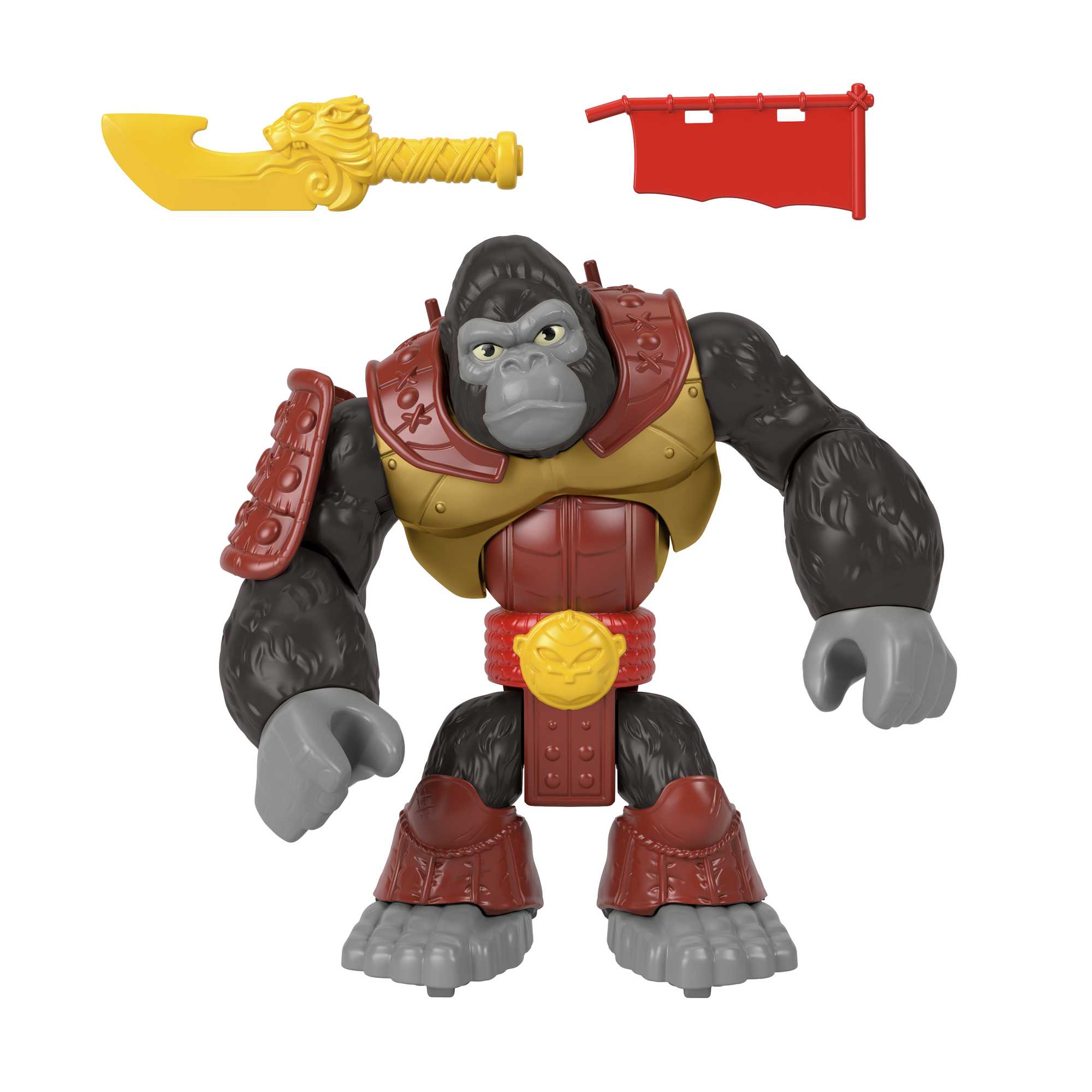 Fisher-Price Imaginext-L'Attaque du Gorille-Figurine Articulée - Image 5