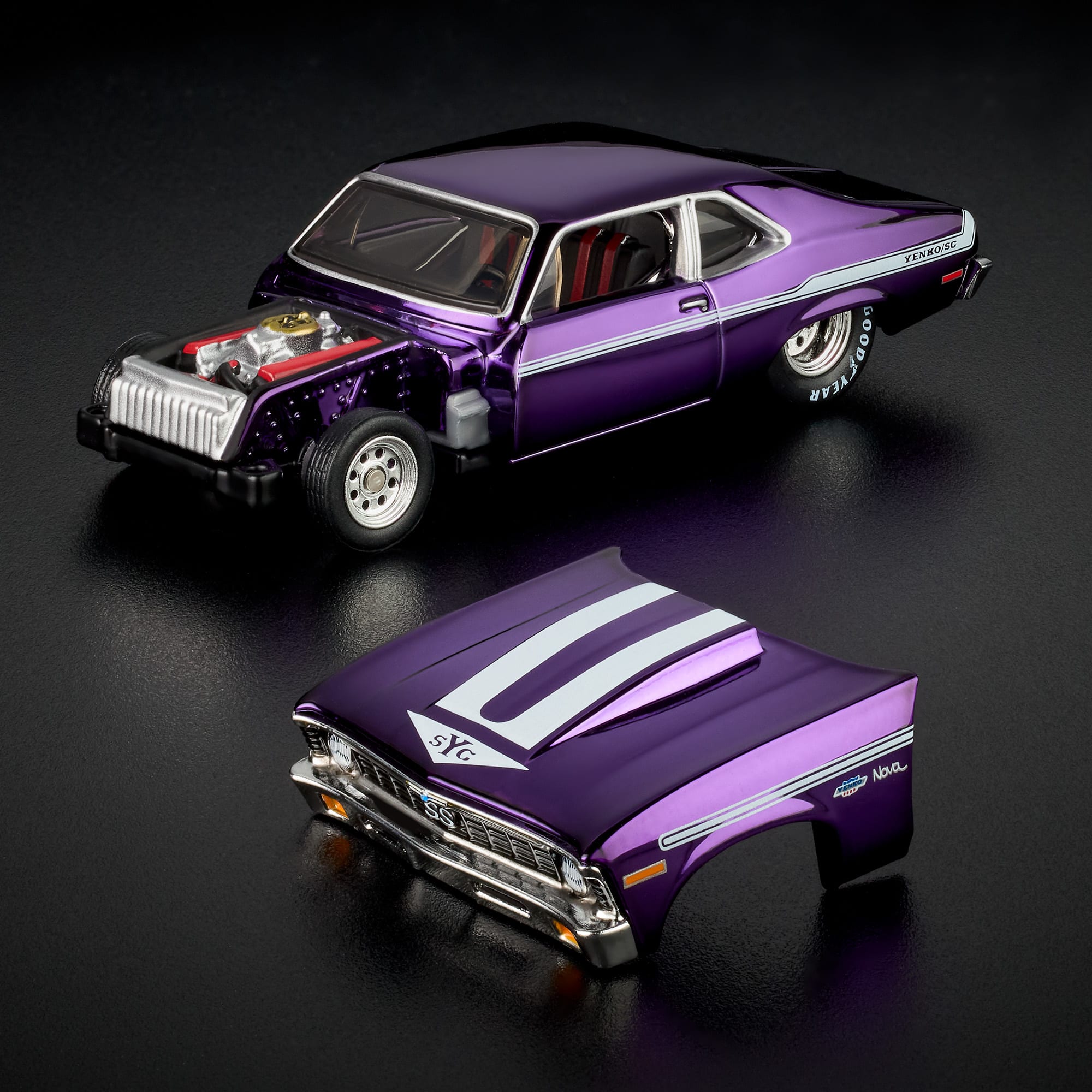 Hot Wheels RLC Exclusive 1972 Chevy Nova SS - Image 2