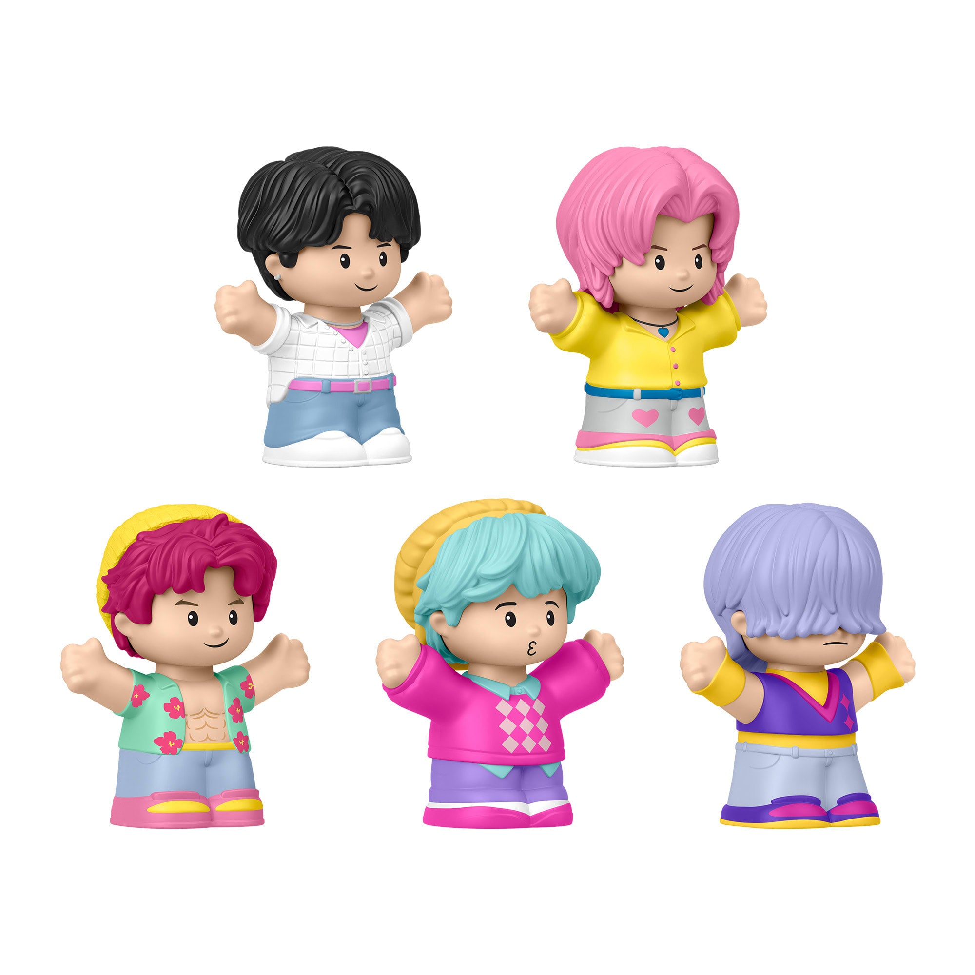 Little People Collector KPop Demon Hunters Saja Boys Figure Set - Image 3