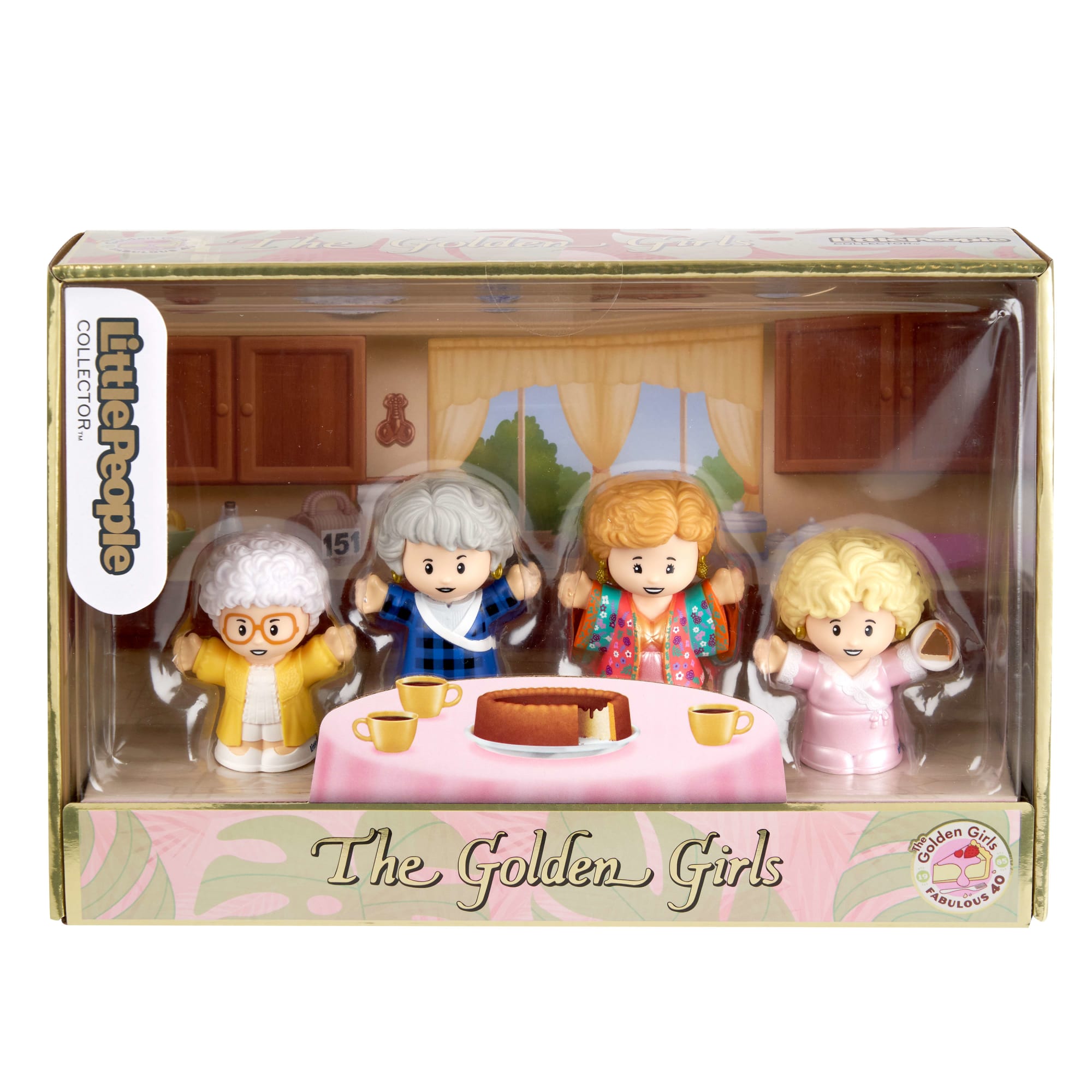 Little People Collector The Golden Girls Late Night Cheesecake. 40th Anniversary Set - Image 11