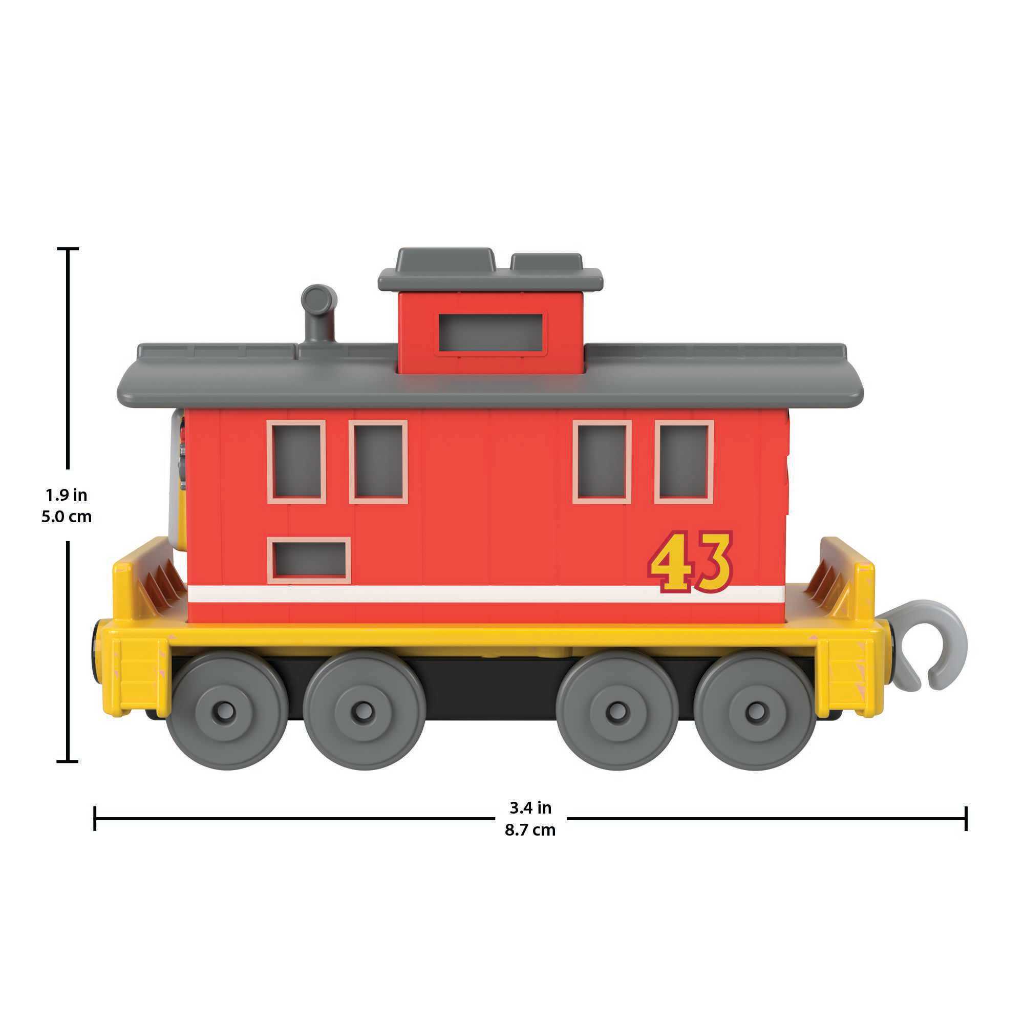 Thomas & Friends Toy Train. Brake Car Bruno Diecast Metal Push-Along Vehicle For Preschool Kids - Image 2