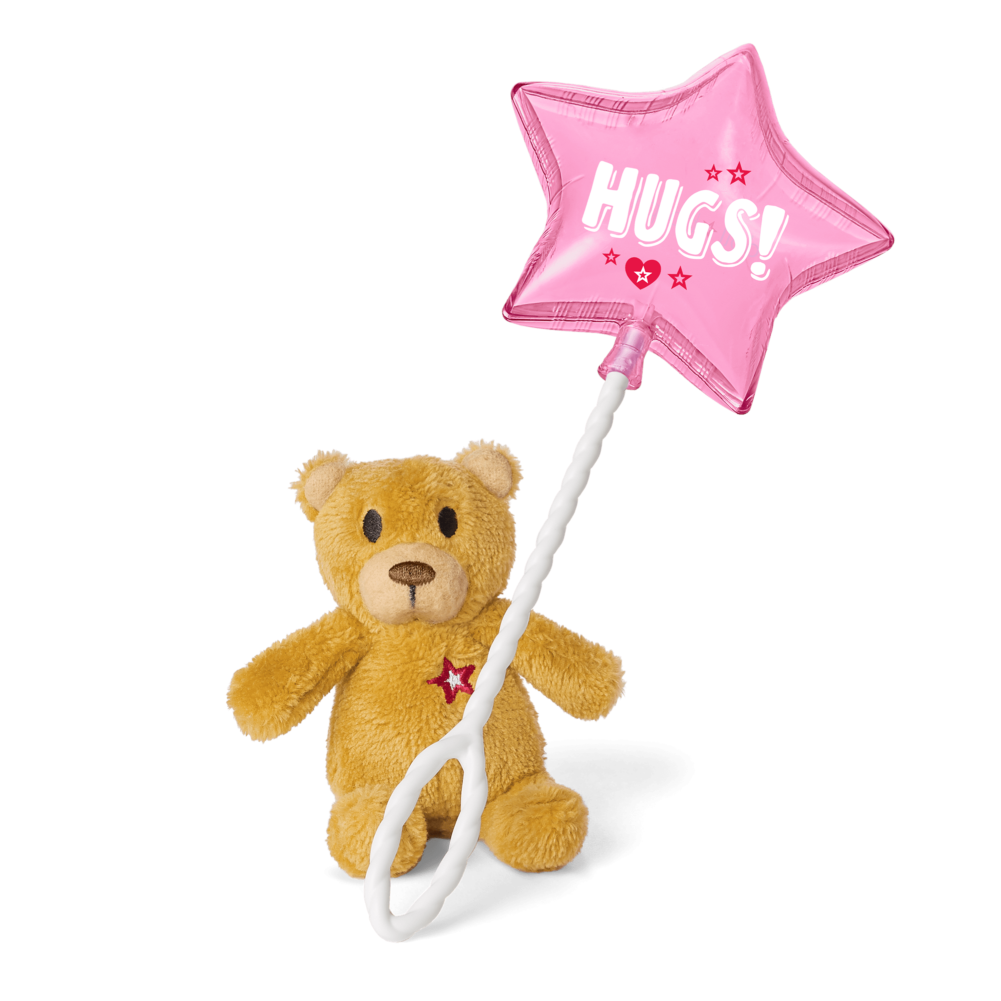 Hugs and Well Wishes Balloon & Bear for 18 Dolls