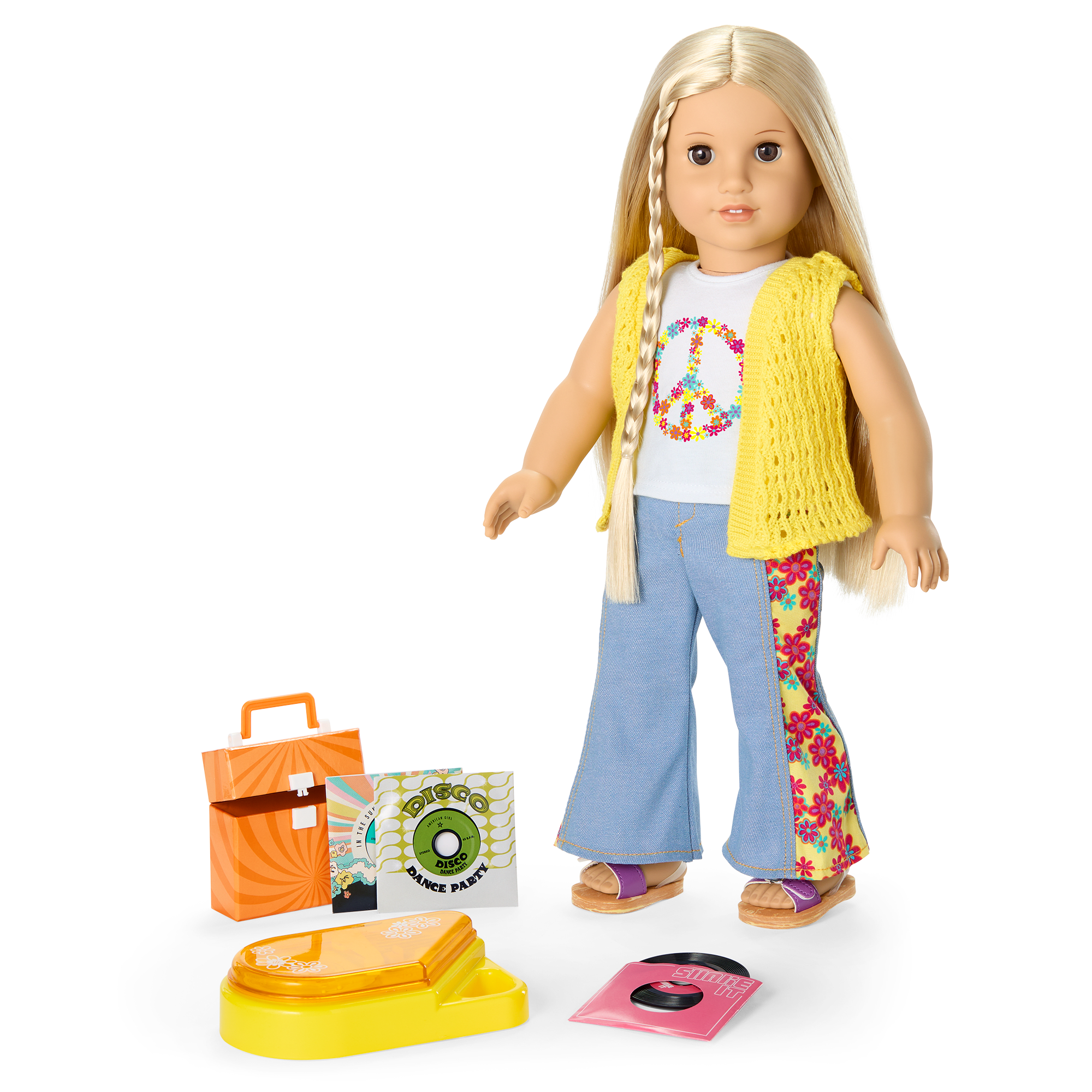 Julie's™ Record Player & Accessories for 18-inch Dolls (Historical Characters) - Image 6
