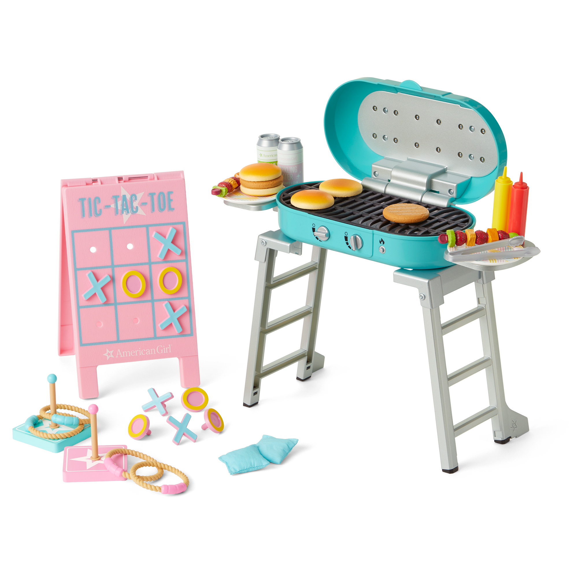 American Girl® Grill & Games Set for 18-inch Dolls