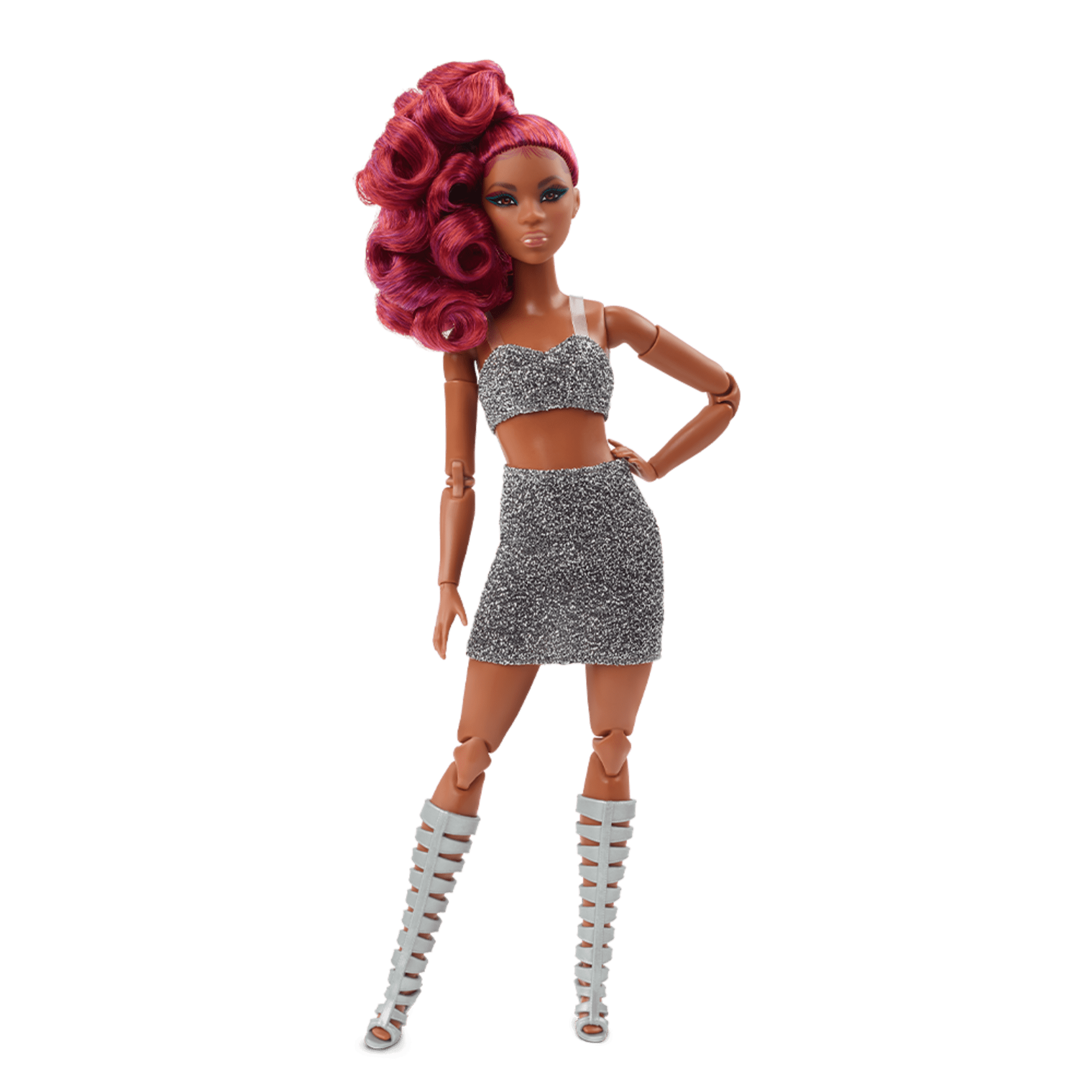 Barbie Looks Doll (Petite. Curly Red Hair)