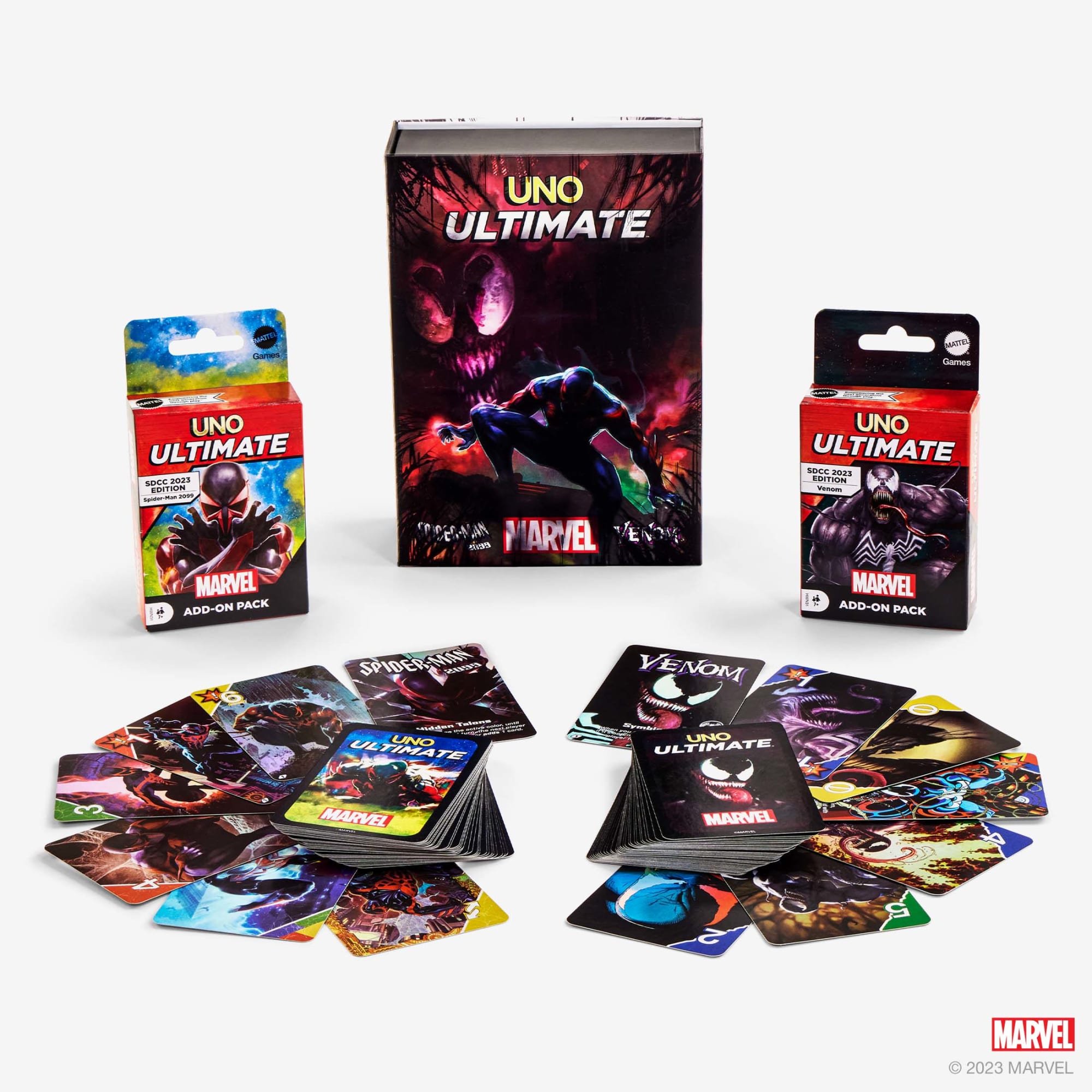 UNO Ultimate Marvel Spider-Man 2099 vs. Venom Add-On 2-Pack - Image 8